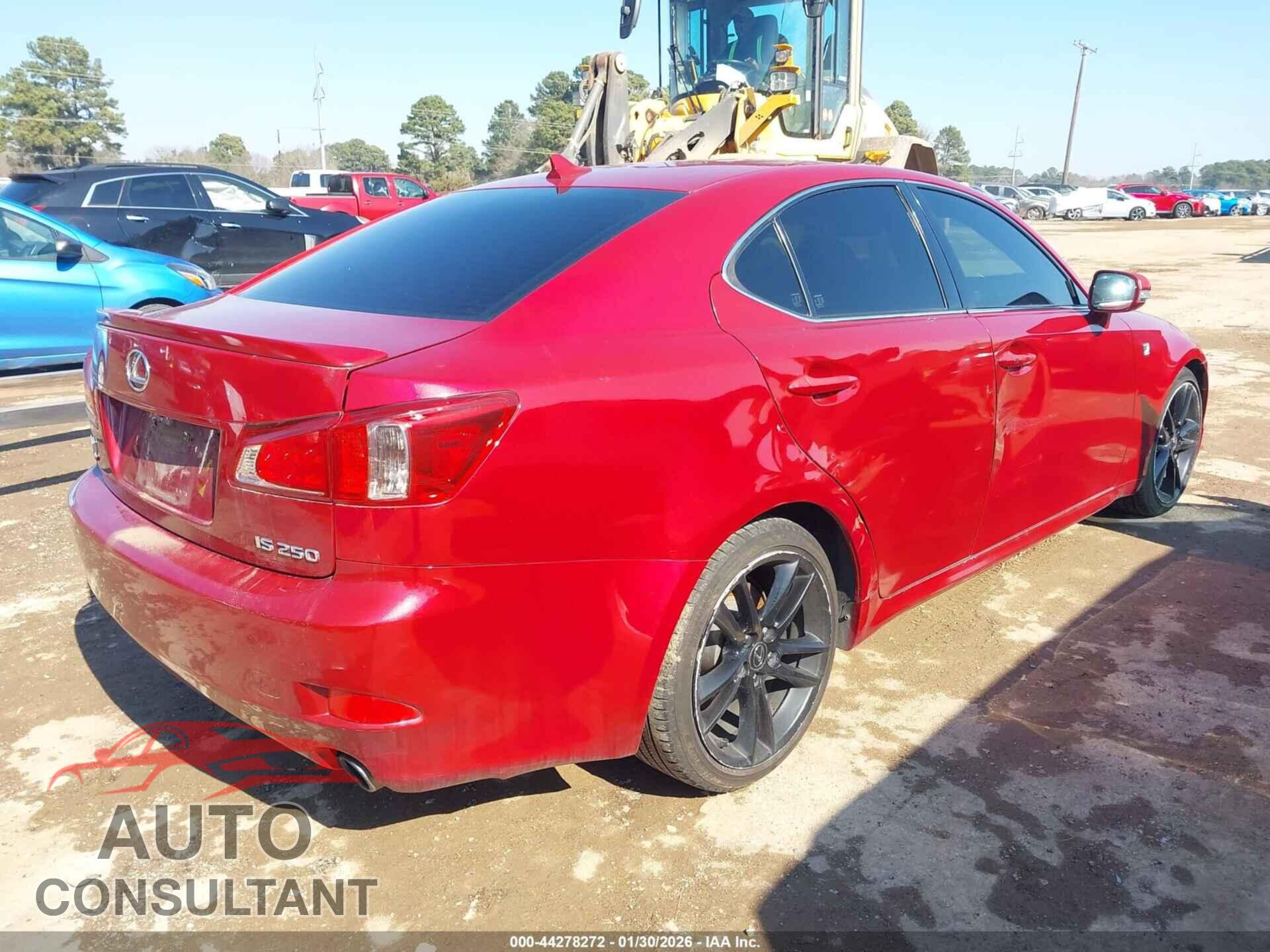 LEXUS IS 250 2011 - JTHBF5C29B5150940