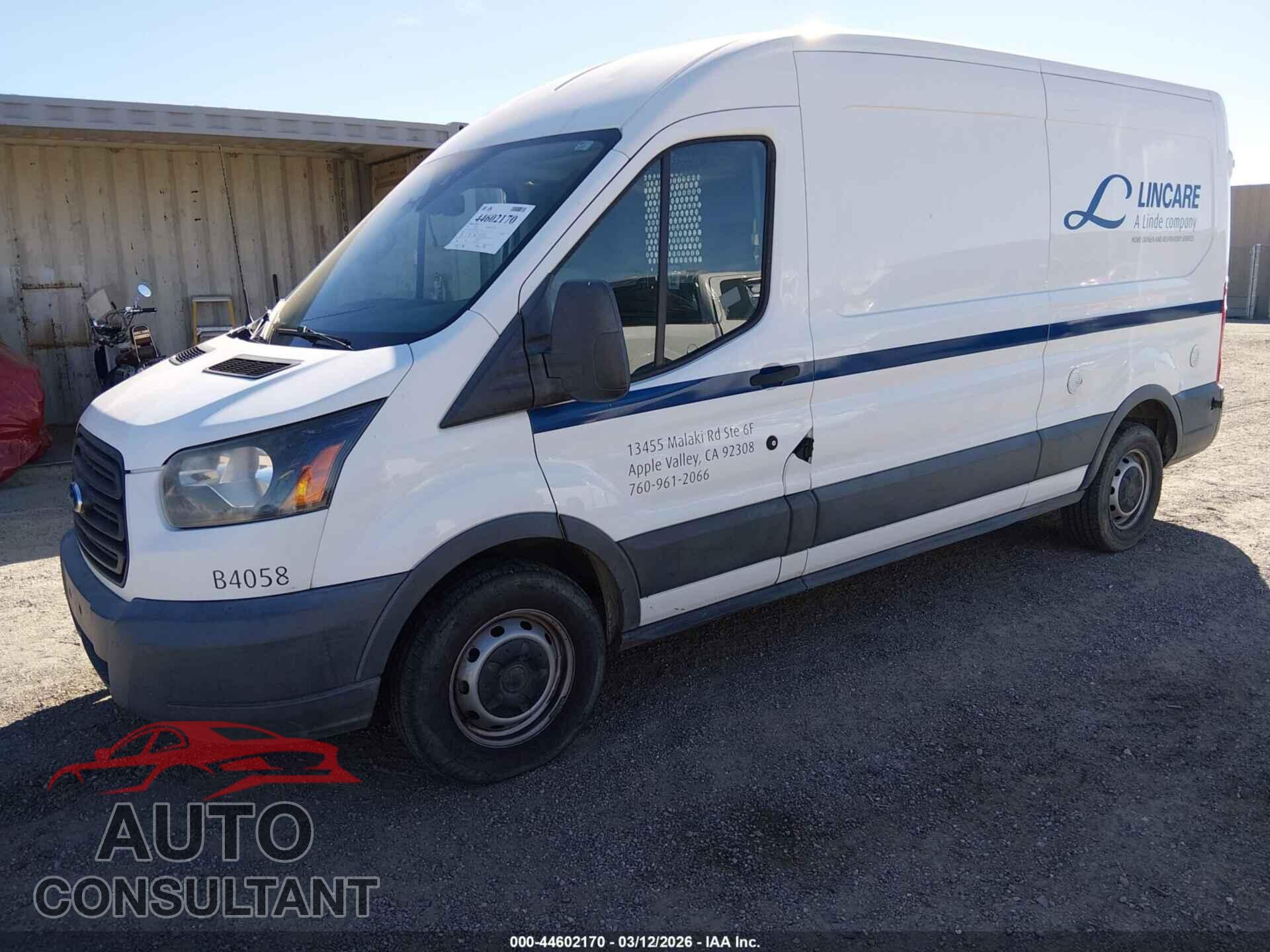 FORD TRANSIT-350 2017 - 1FTBW2CM9HKB40582