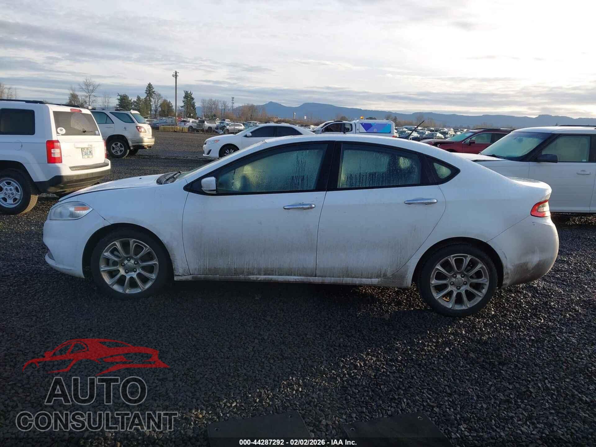 DODGE DART 2013 - 1C3CDFCA9DD346480