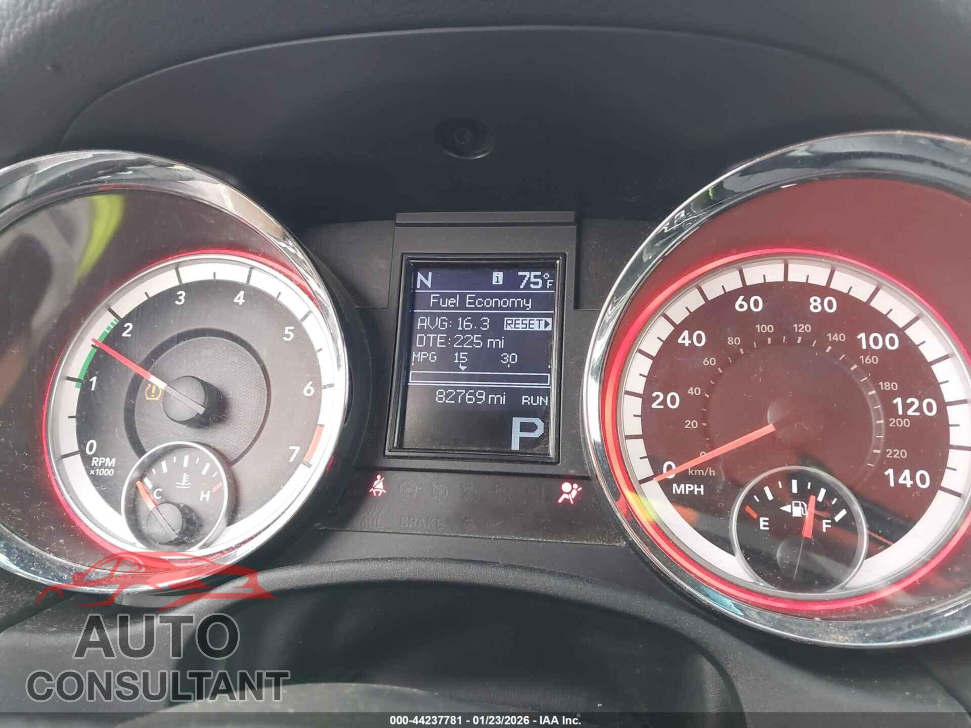 DODGE DURANGO 2013 - 1C4RDHAG3DC680423