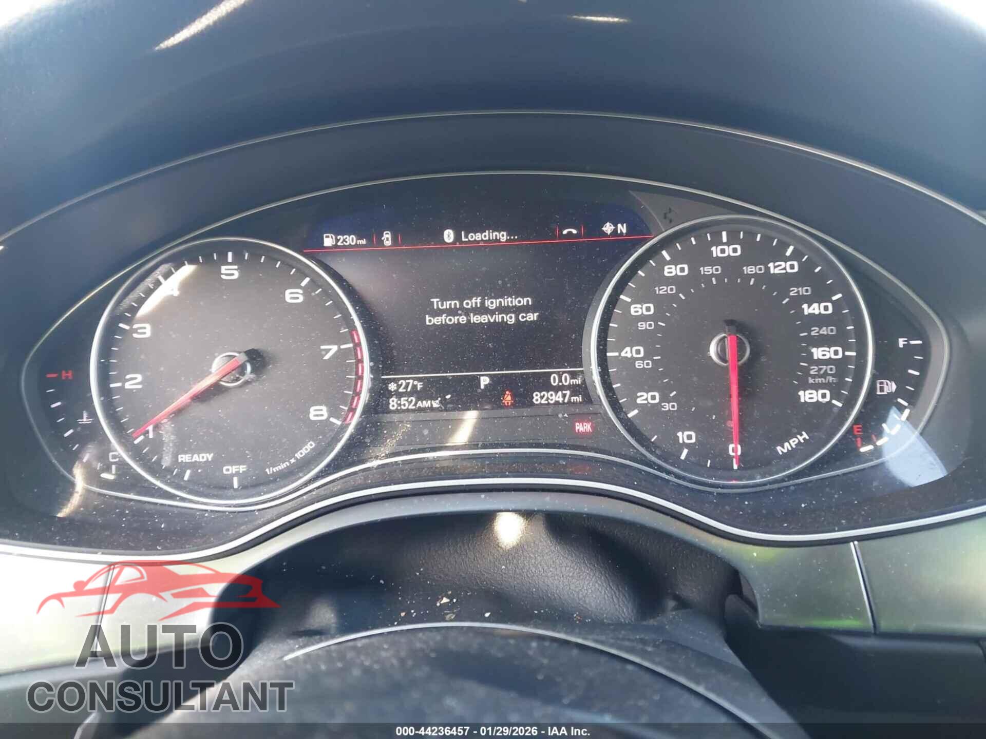 AUDI A6 2017 - WAUF8AFC0HN050189