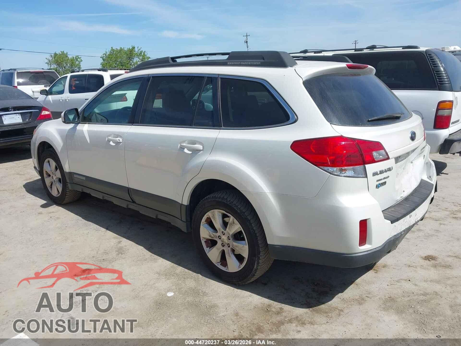 SUBARU OUTBACK 2011 - 4S4BRBCC7B3419329