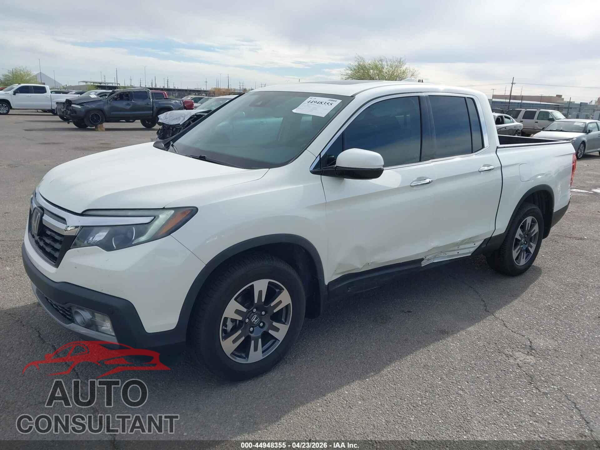 HONDA RIDGELINE 2017 - 5FPYK3F74HB022414