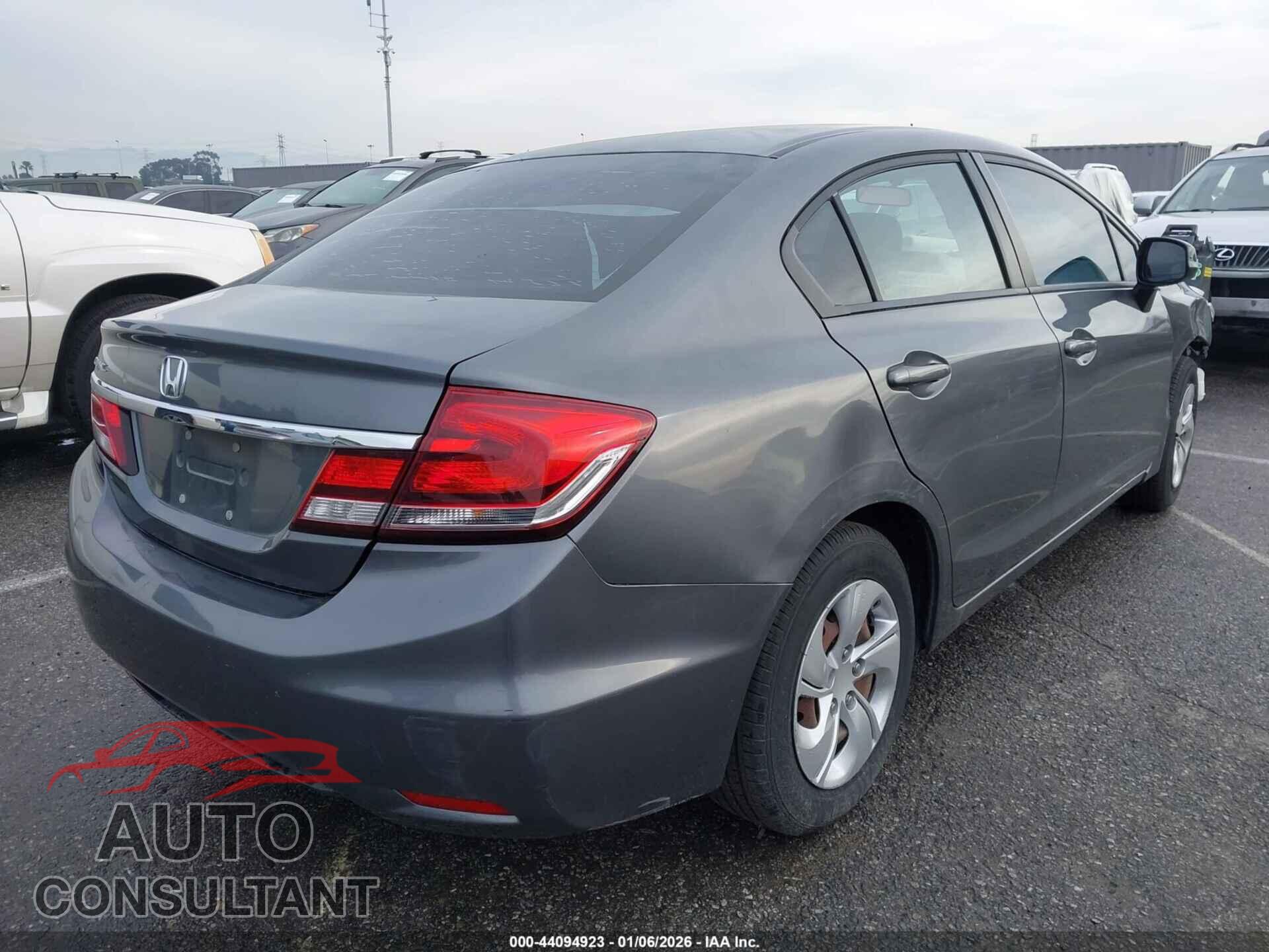 HONDA CIVIC 2013 - 19XFB2F55DE020146