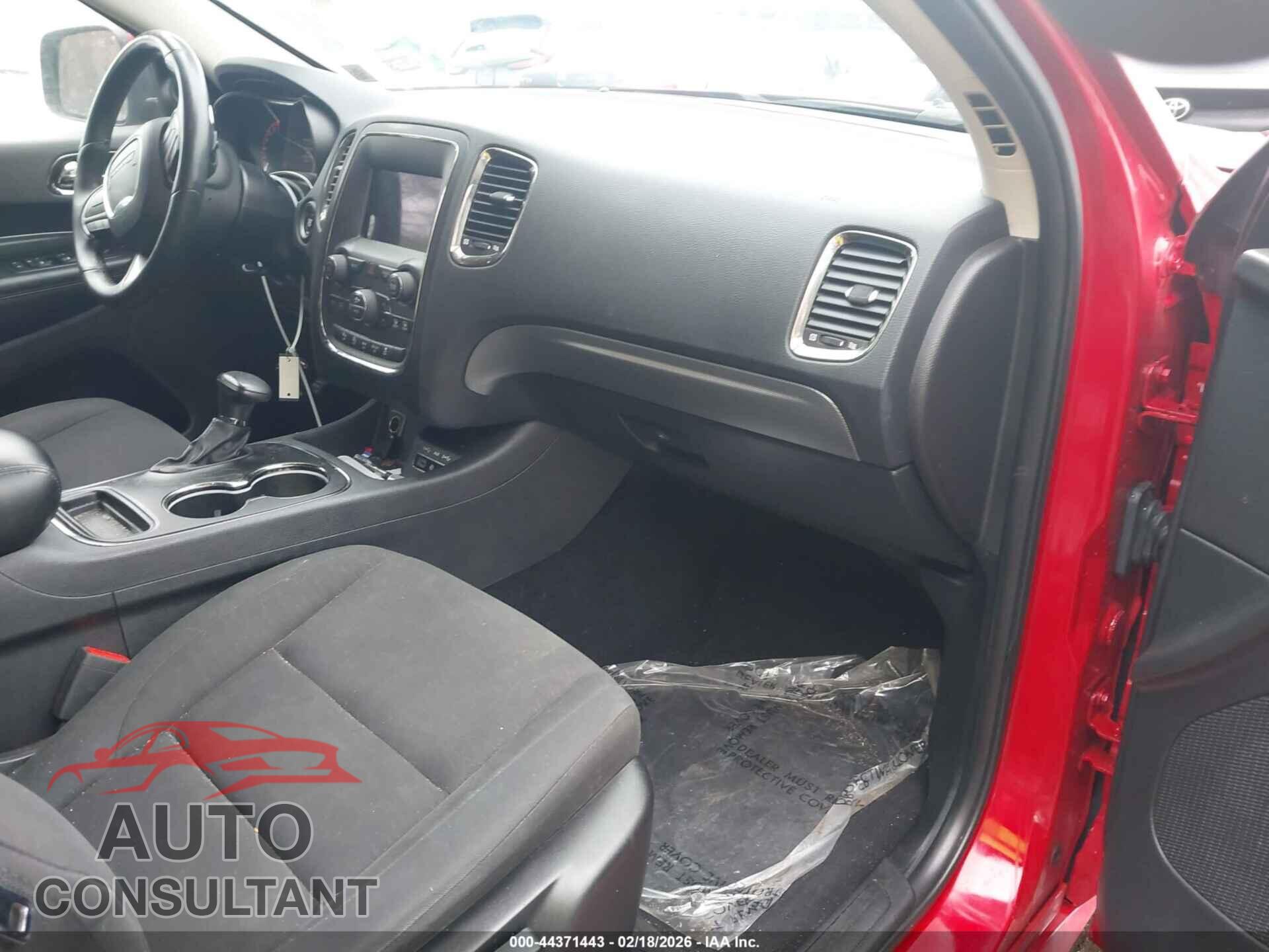DODGE DURANGO 2019 - 1C4RDJDG6KC633676