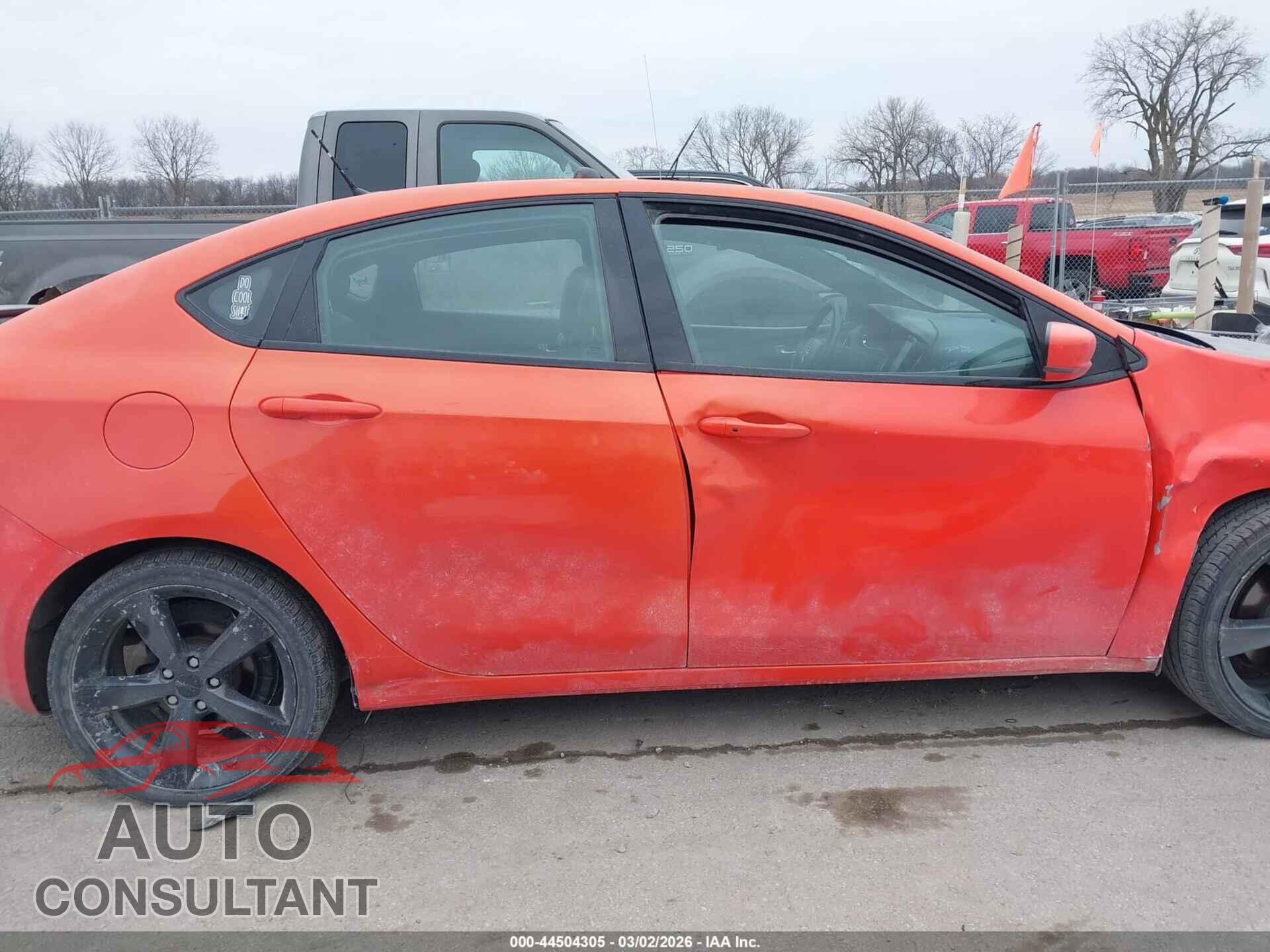 DODGE DART 2016 - 1C3CDFEB6GD643975