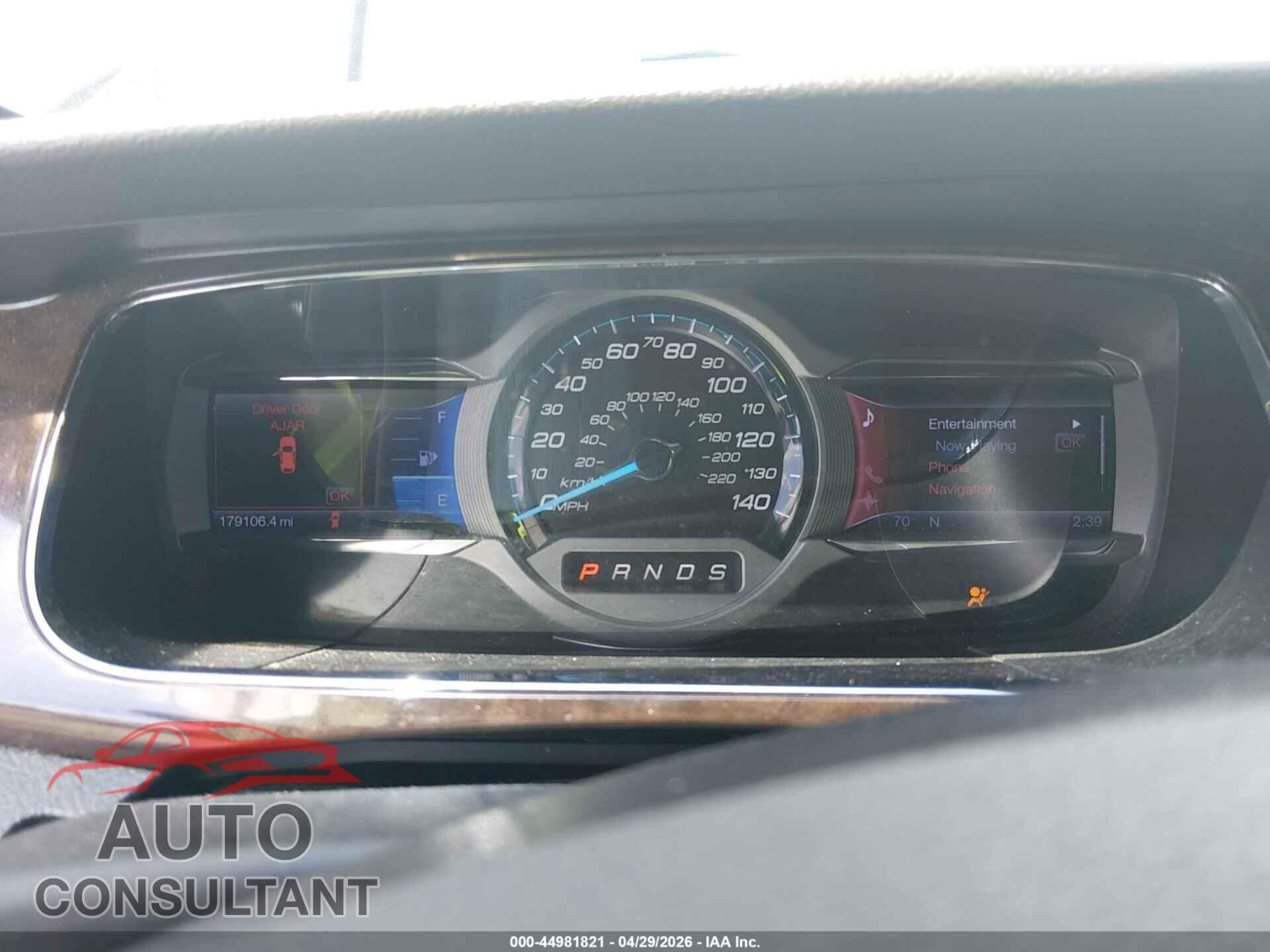 FORD TAURUS 2013 - 1FAHP2F85DG153855