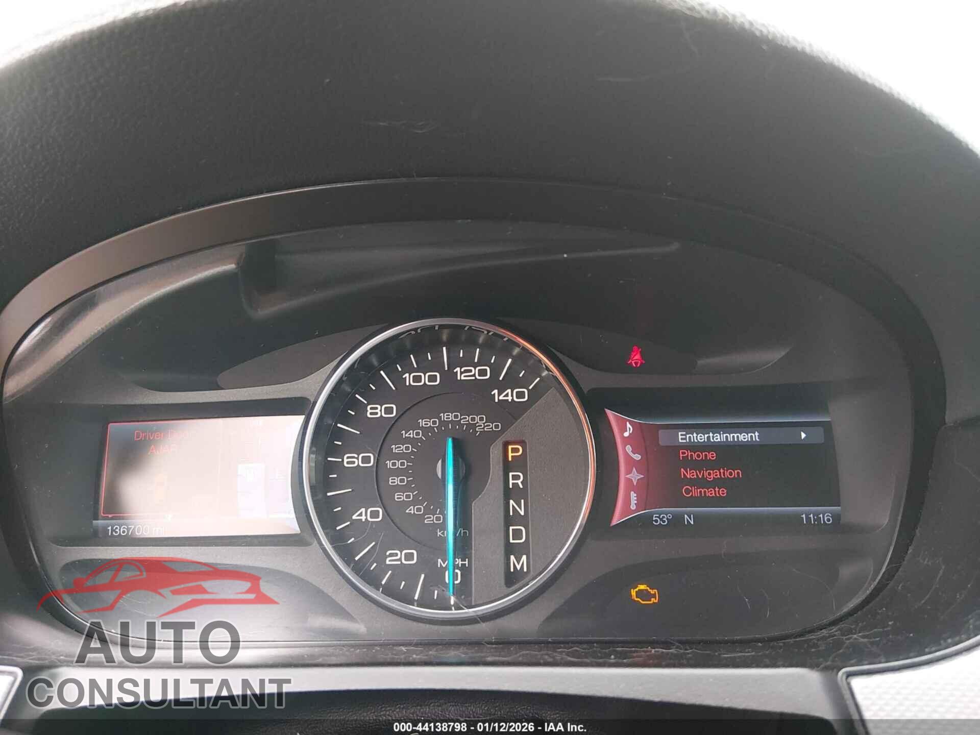 FORD EDGE 2011 - 2FMDK3JC6BBA69729