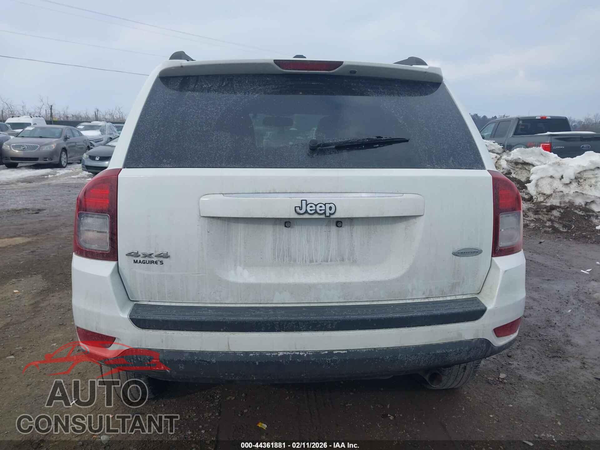 JEEP COMPASS 2017 - 1C4NJDEB2HD167548