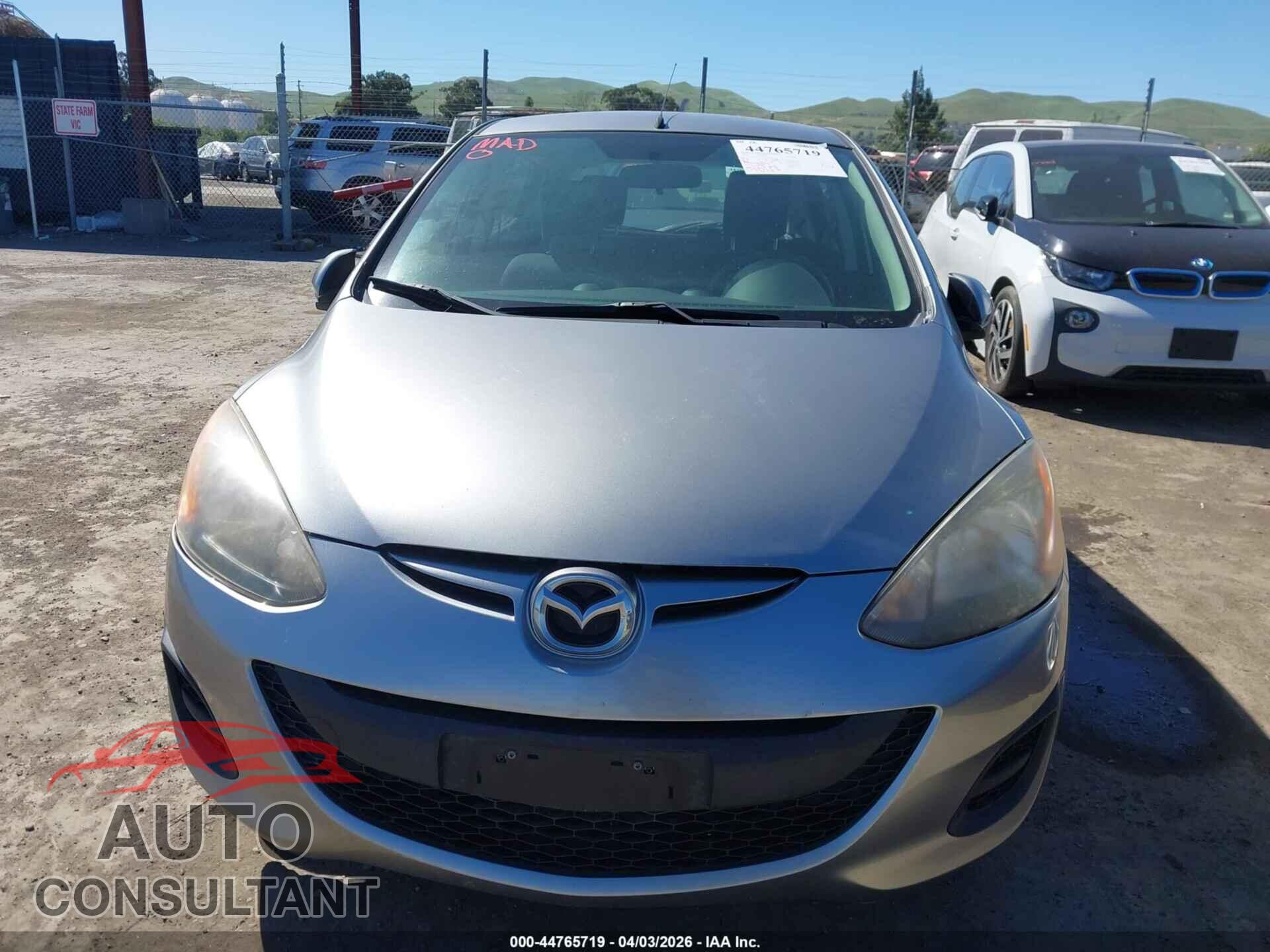 MAZDA MAZDA2 2014 - JM1DE1KZ4E0175489