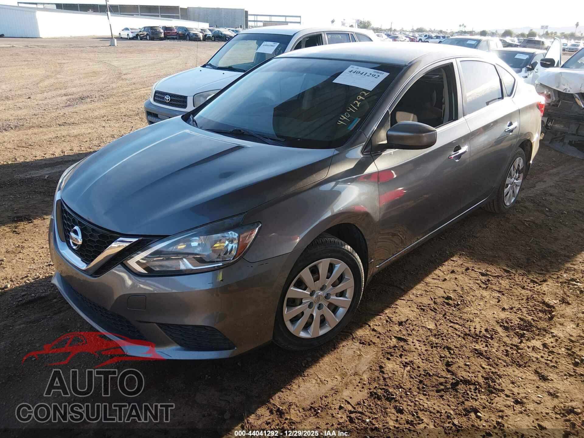 NISSAN SENTRA 2017 - 3N1AB7AP1HY282396