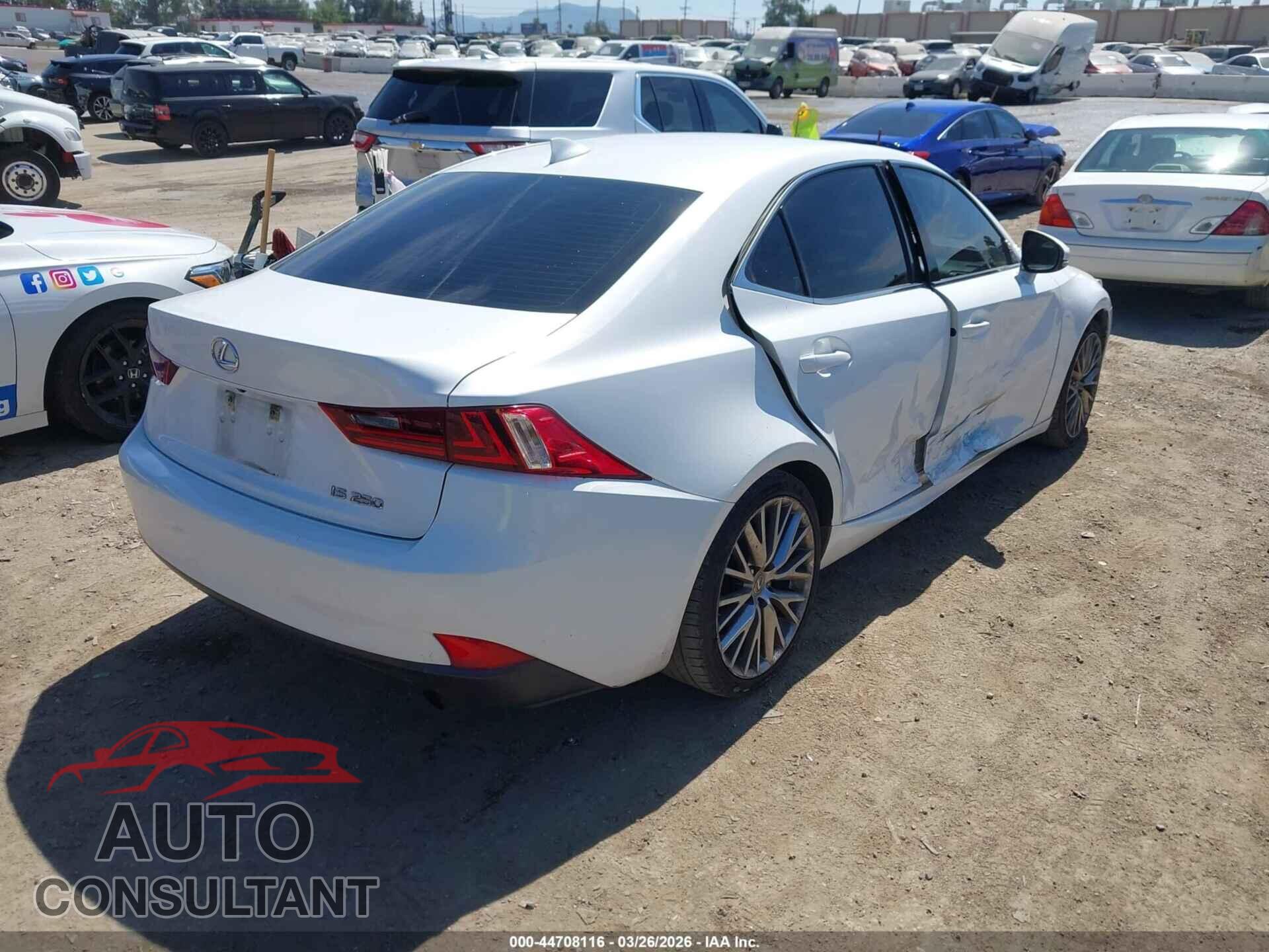 LEXUS IS 250 2014 - JTHBF1D24E5036842