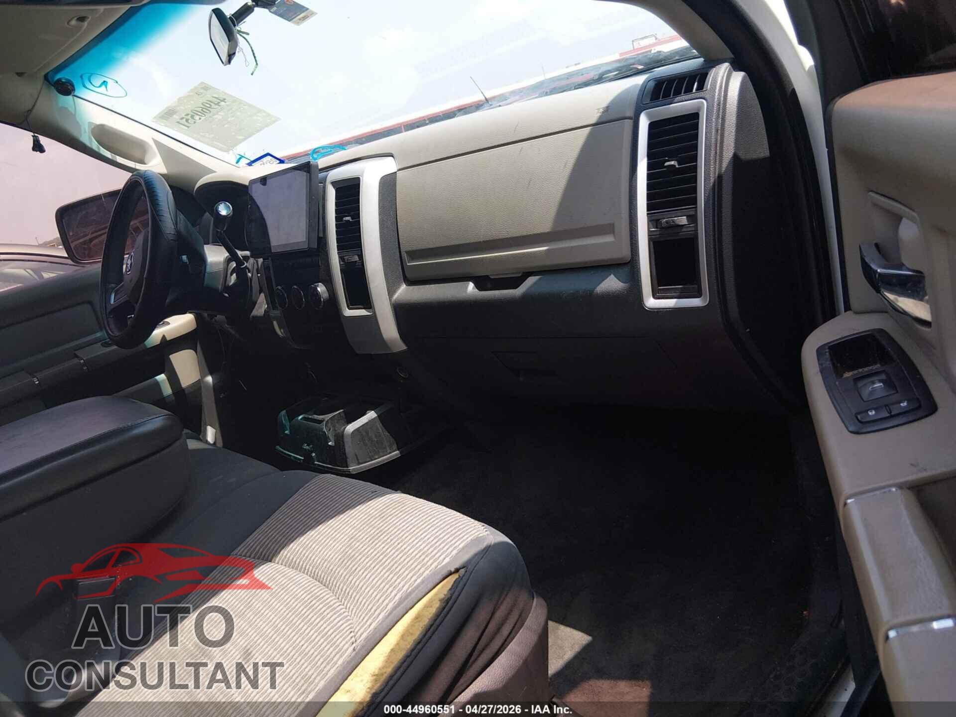DODGE RAM 1500 2010 - 1D7RB1CP4AS235870