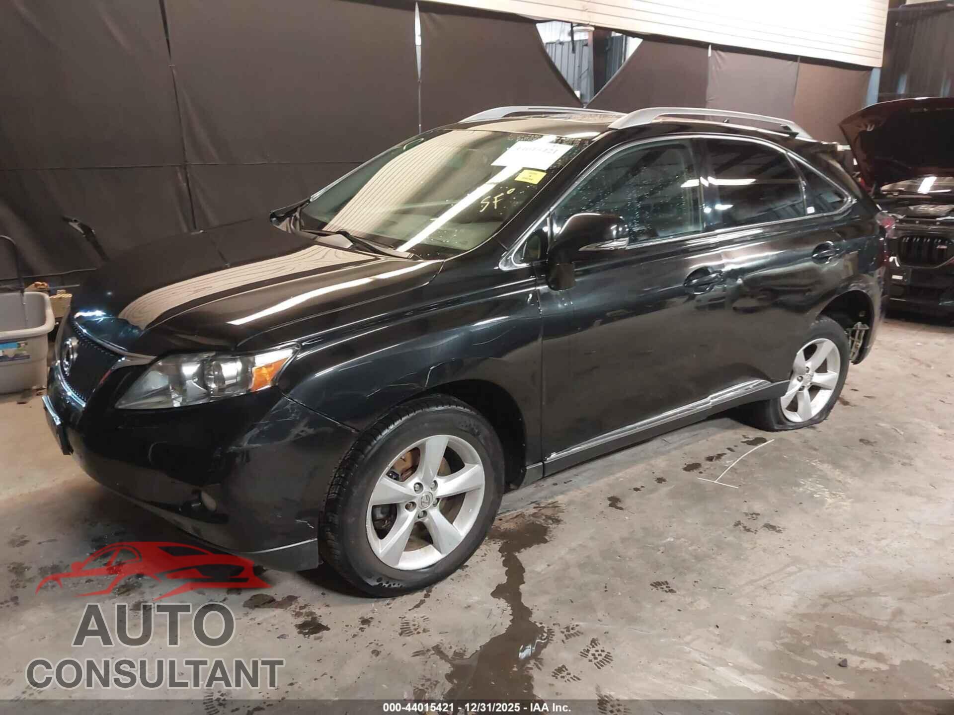 LEXUS RX 350 2011 - 2T2BK1BAXBC084198
