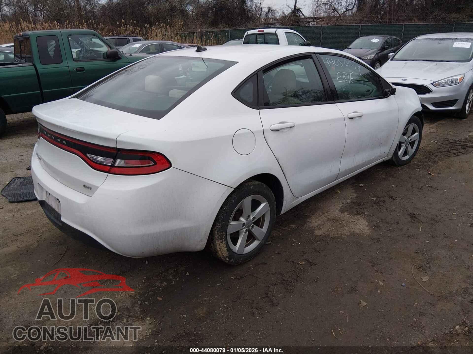 DODGE DART 2015 - 1C3CDFBB9FD281692
