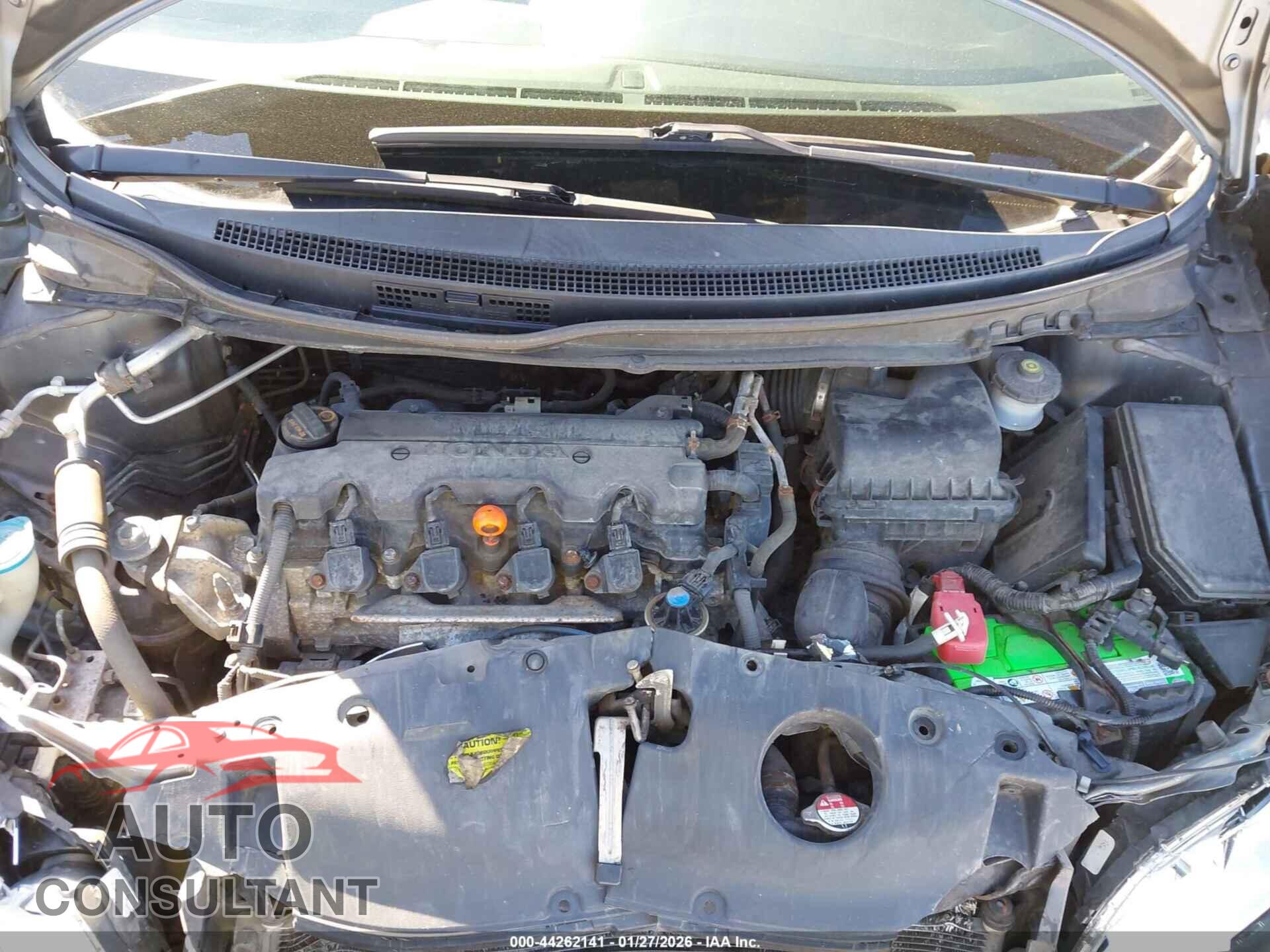 HONDA CIVIC 2013 - 19XFB2F50DE284875