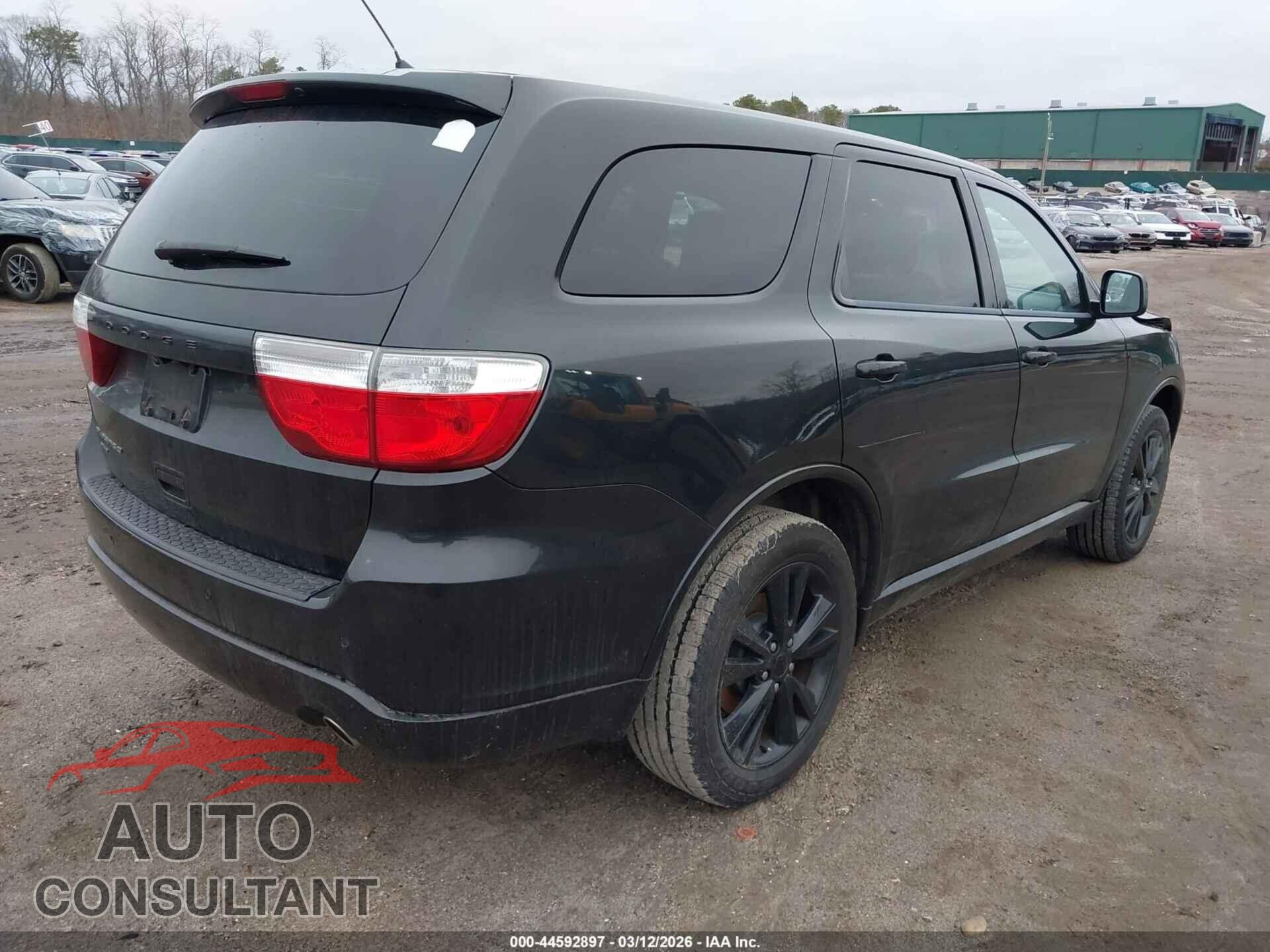 DODGE DURANGO 2013 - 1C4RDJAG1DC672182