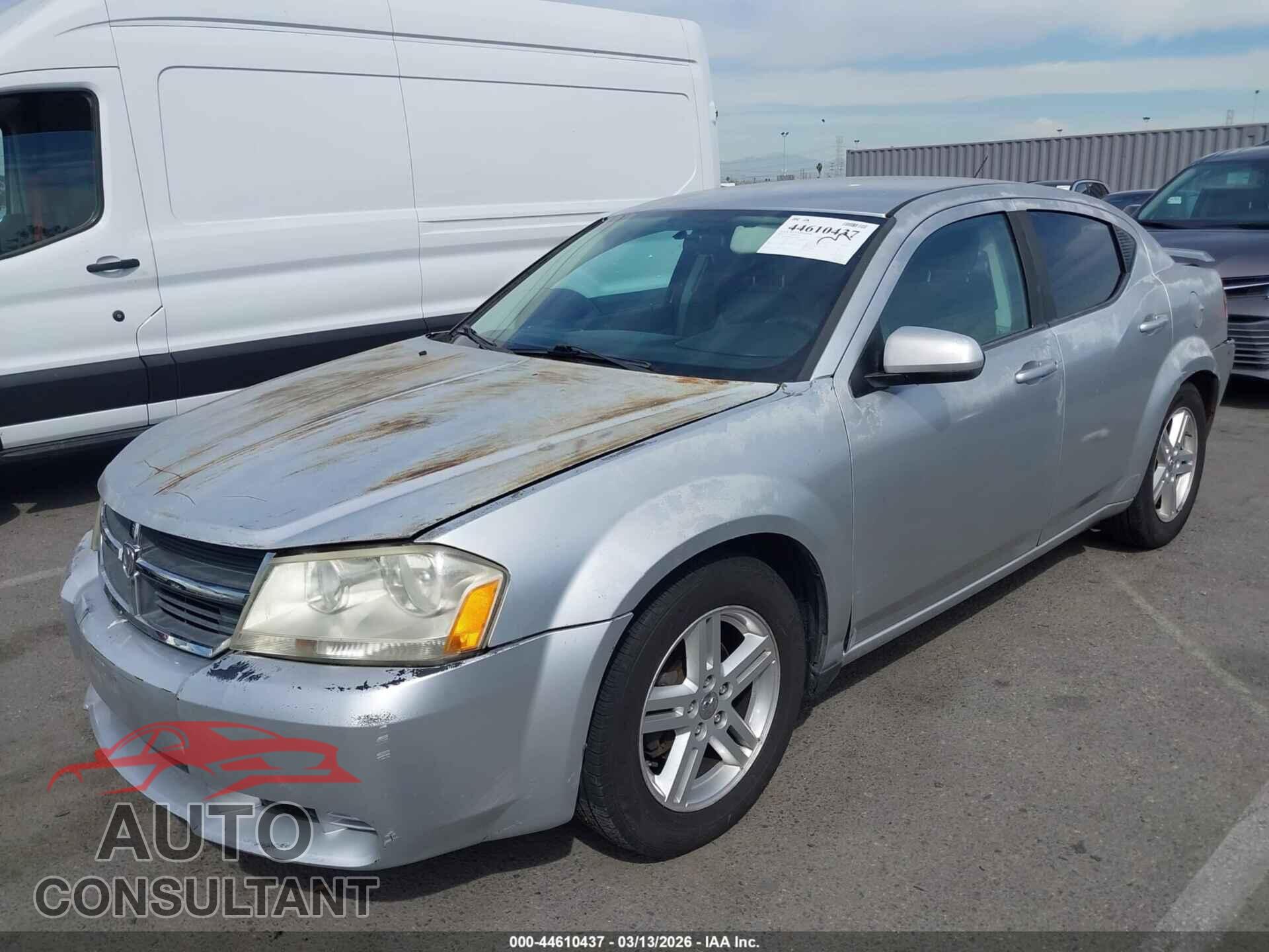 DODGE AVENGER 2010 - 1B3CC5FB7AN228853