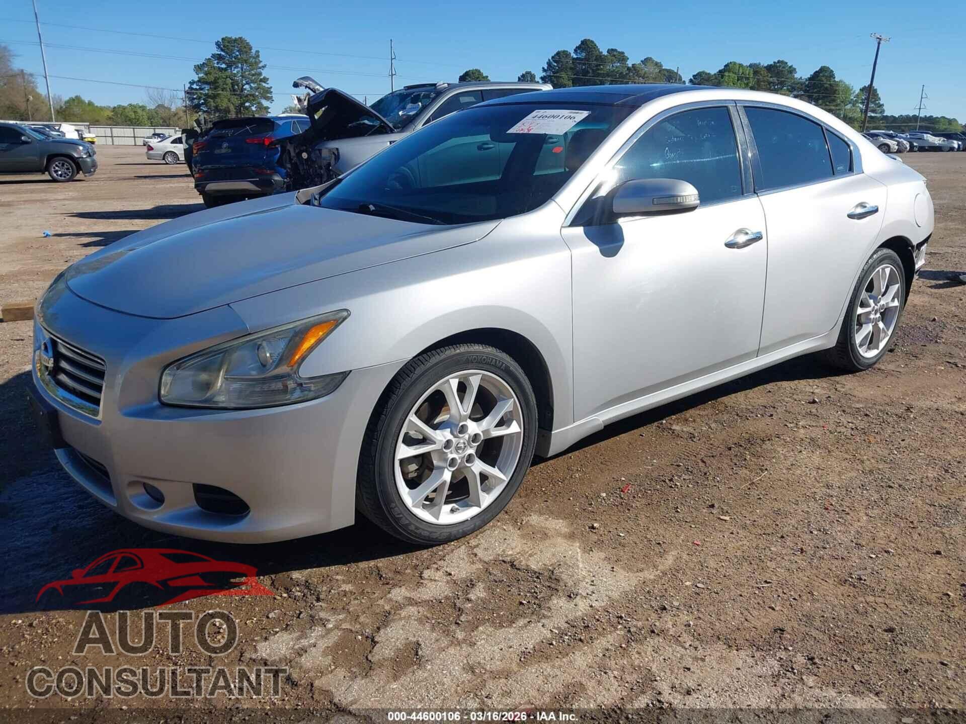 NISSAN MAXIMA 2013 - 1N4AA5AP9DC809727