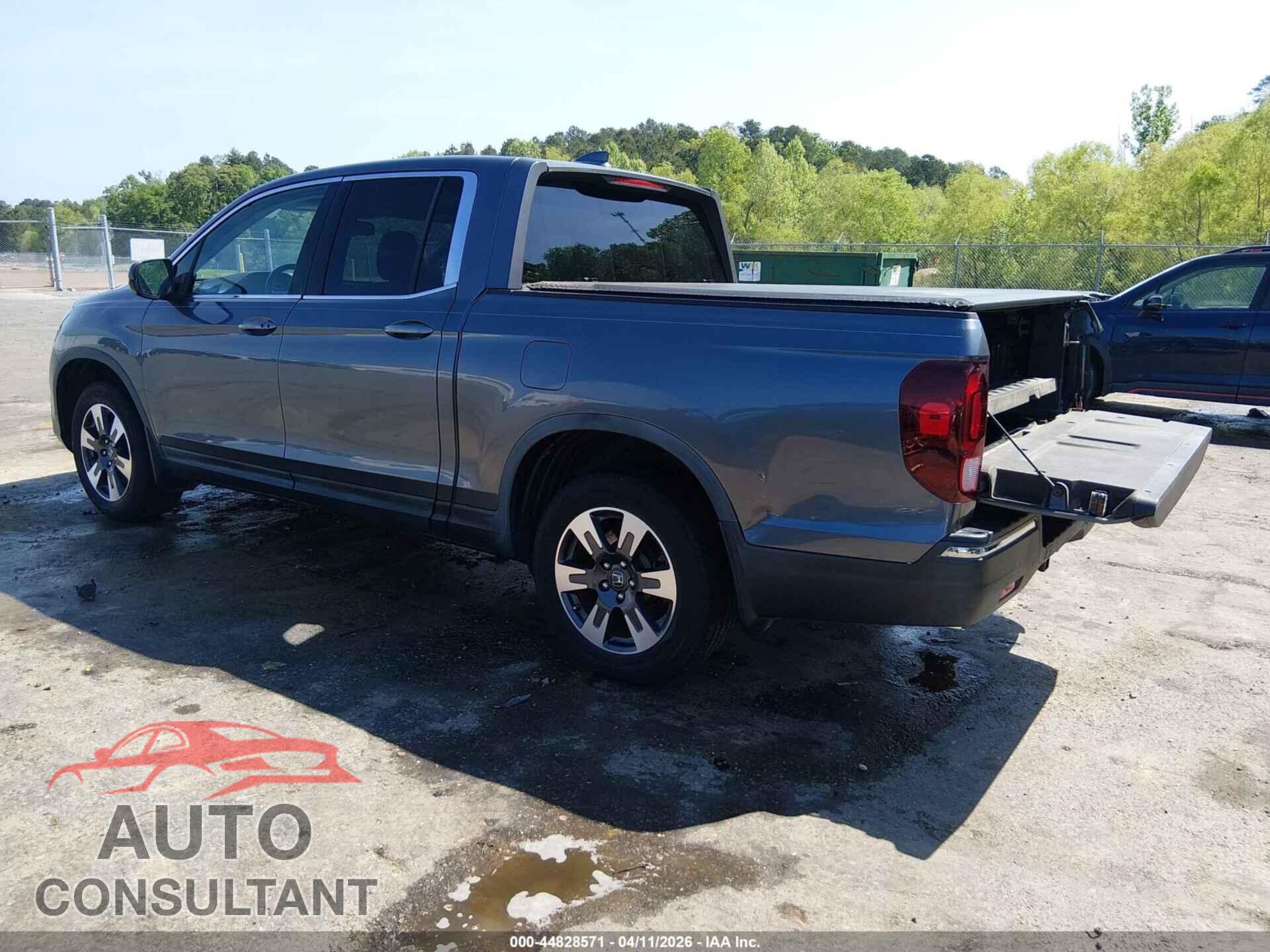 HONDA RIDGELINE 2017 - 5FPYK2F63HB002866