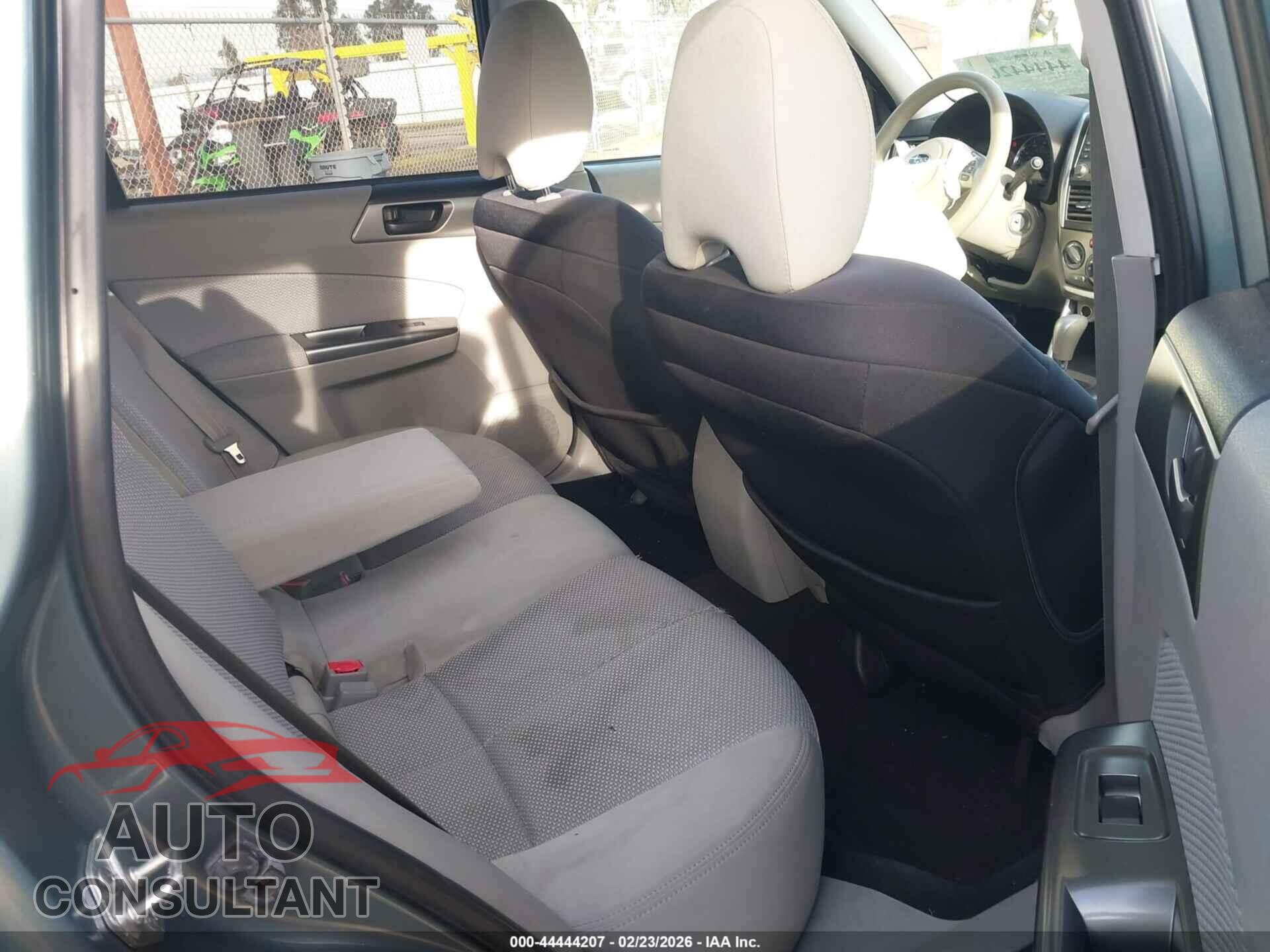 SUBARU FORESTER 2012 - JF2SHABC3CH428652