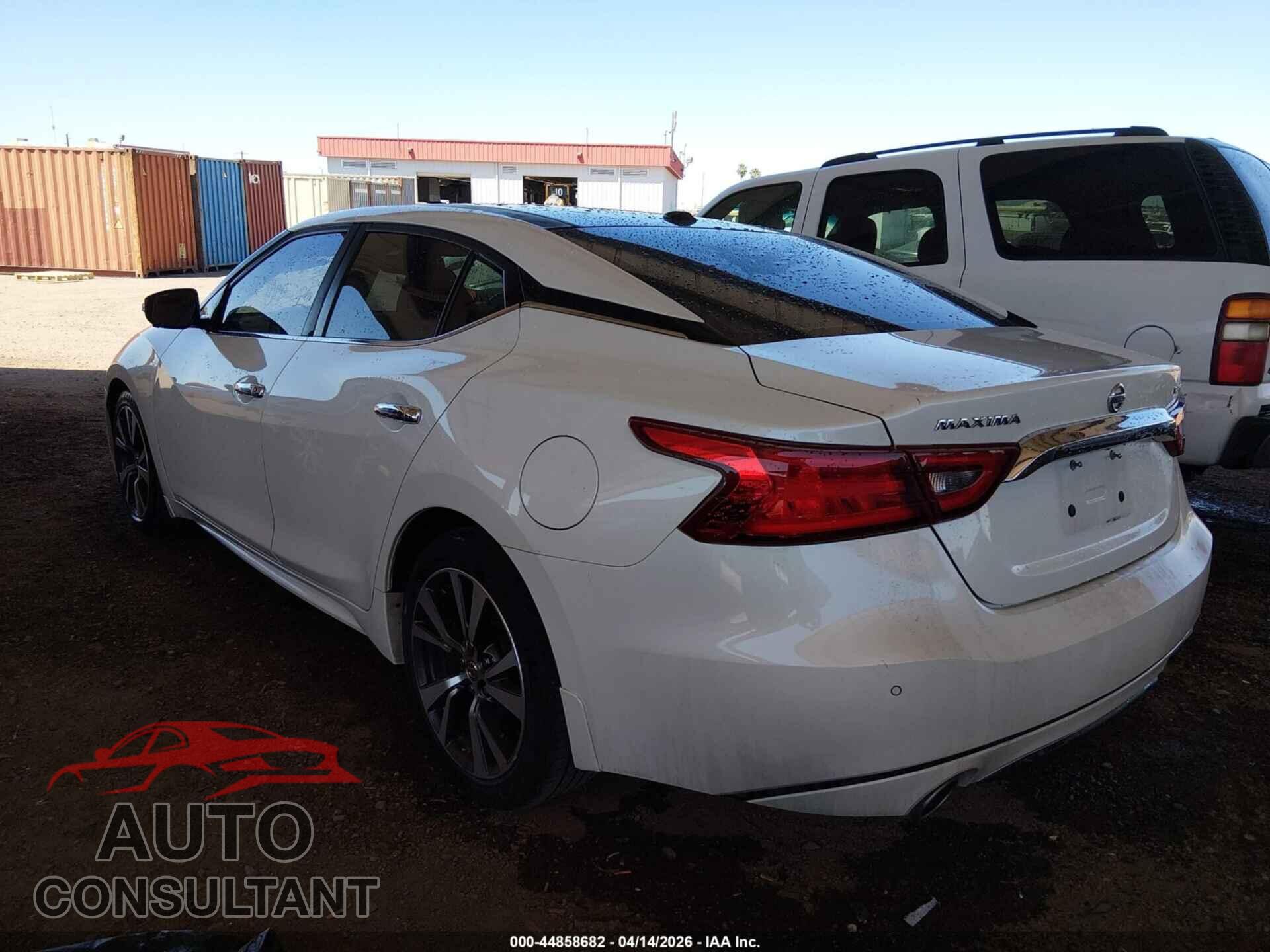 NISSAN MAXIMA 2017 - 1N4AA6APXHC420087