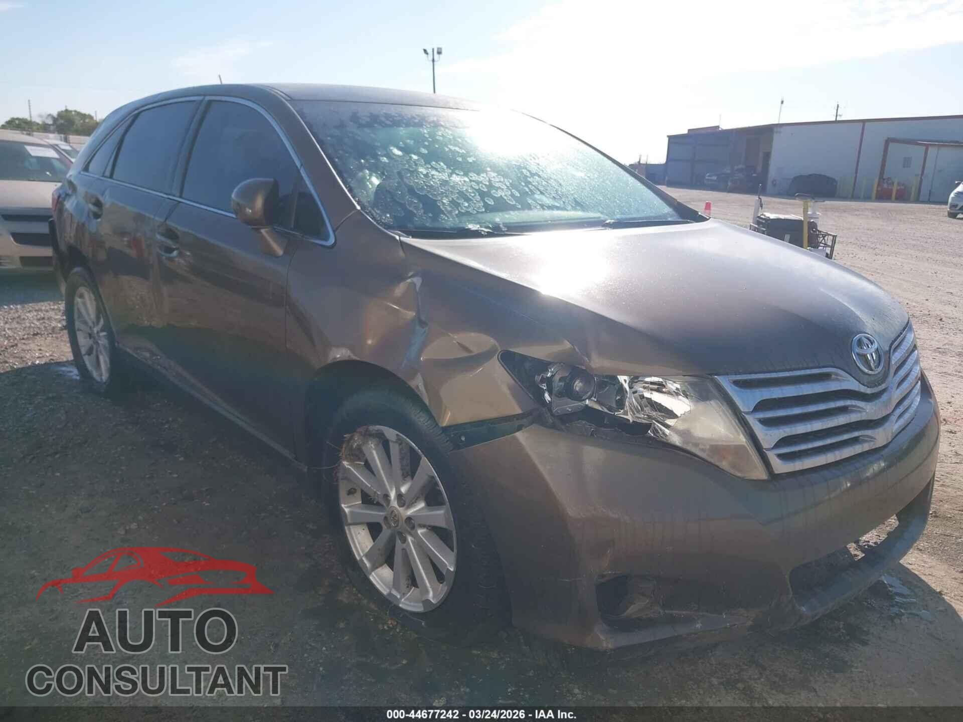 TOYOTA VENZA 2009 - 4T3ZE11A79U005484