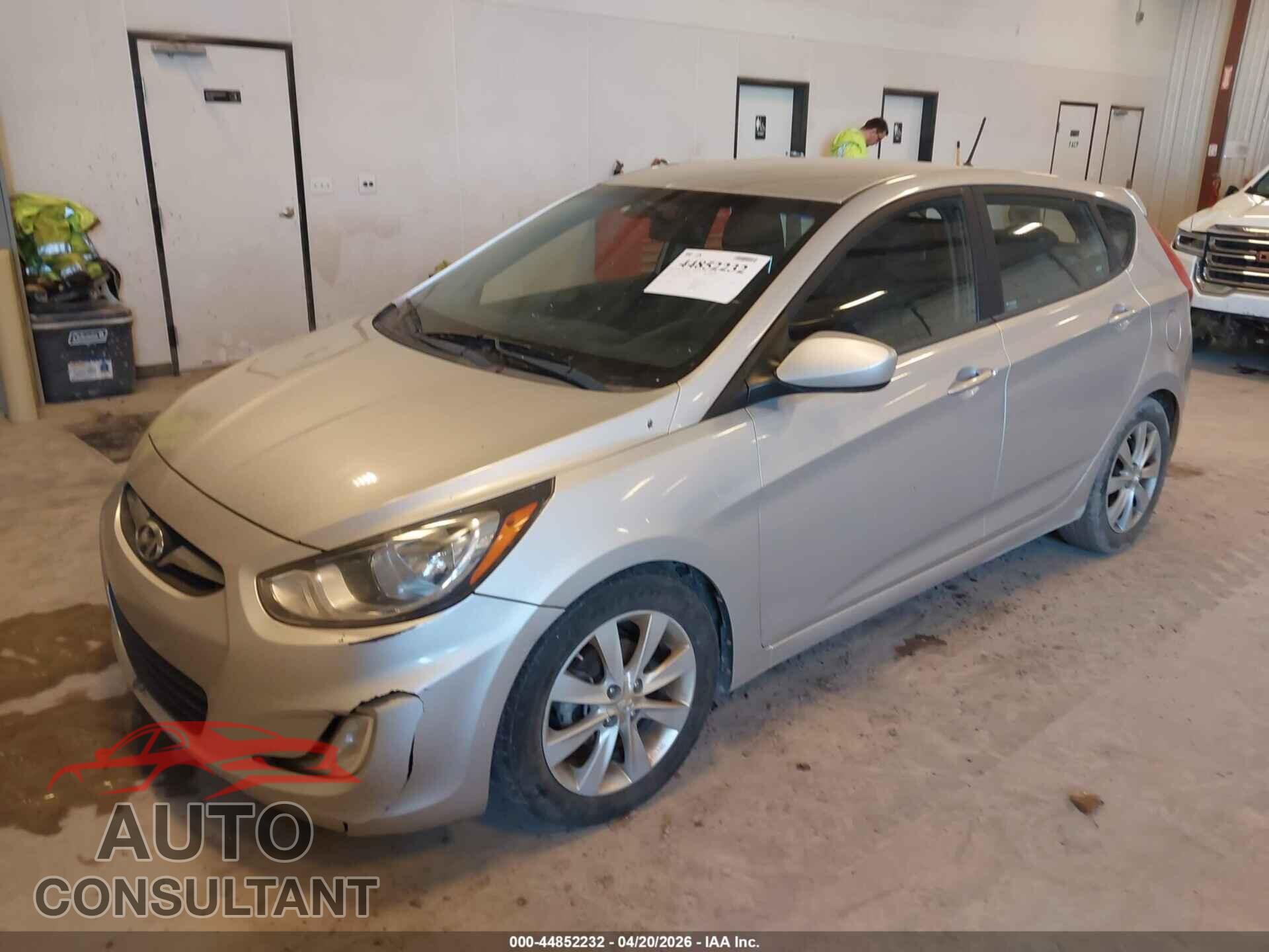 HYUNDAI ACCENT 2012 - KMHCU5AE1CU030304