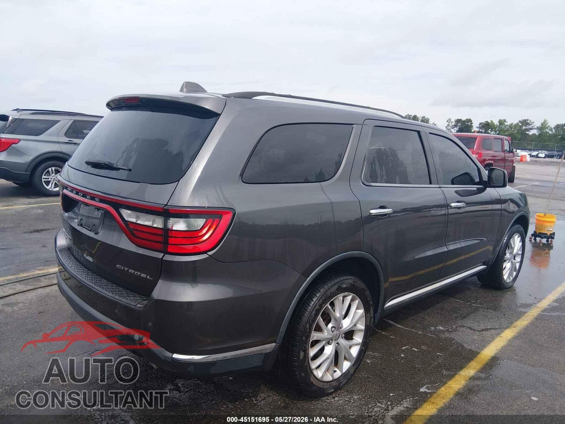 DODGE DURANGO 2015 - 1C4RDJEG3FC921546