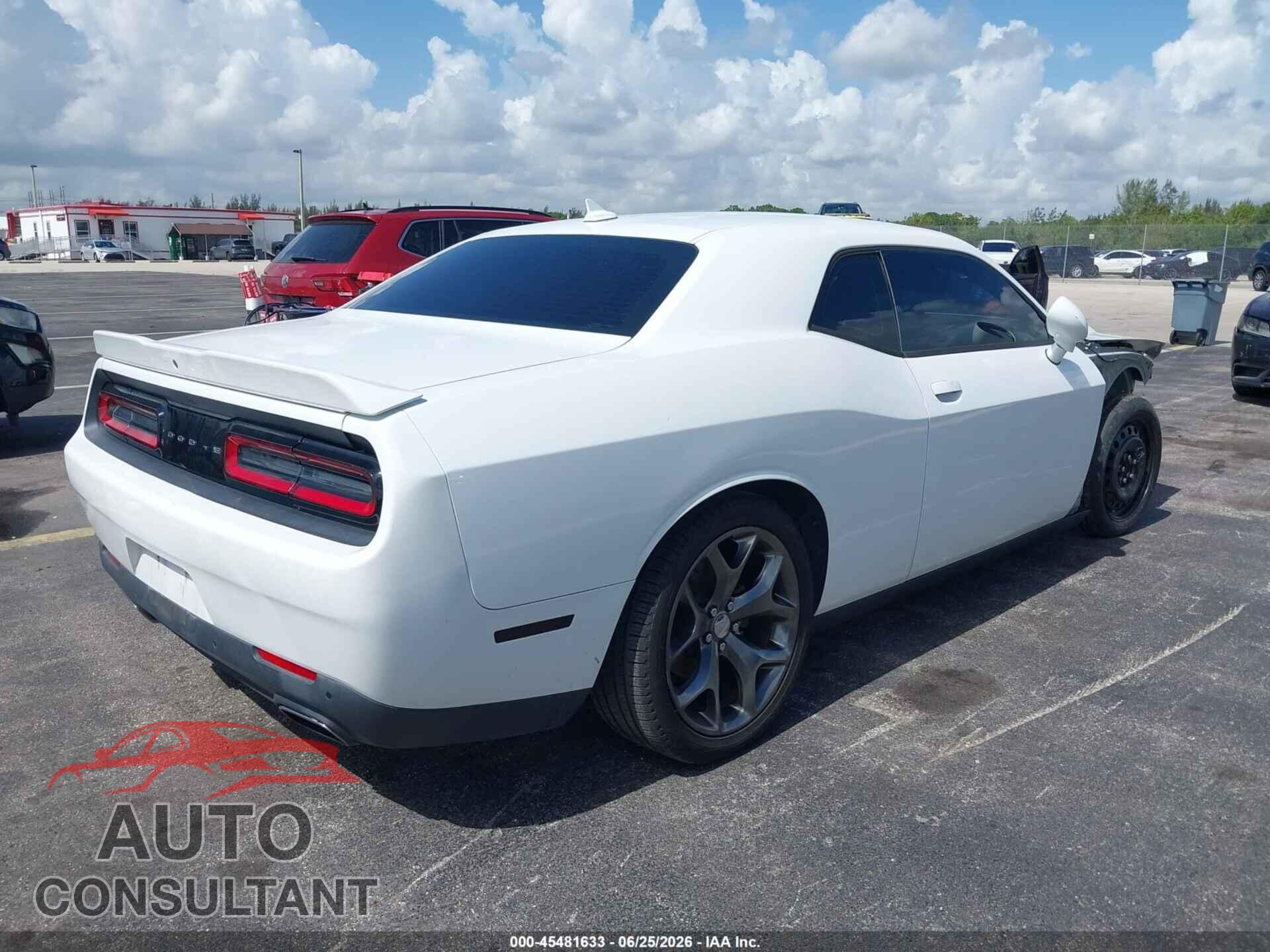 DODGE CHALLENGER 2016 - 2C3CDZAG3GH309294