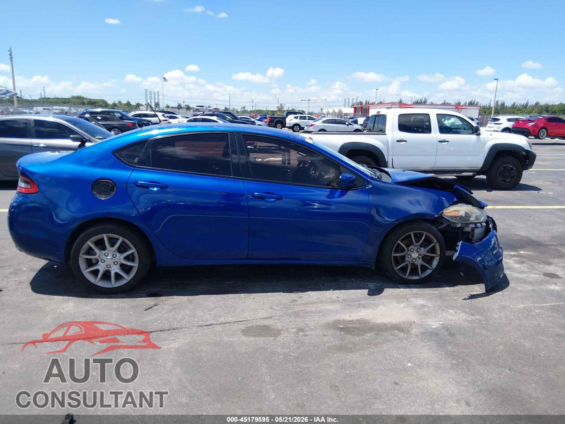 DODGE DART 2014 - 1C3CDFBB6ED823765