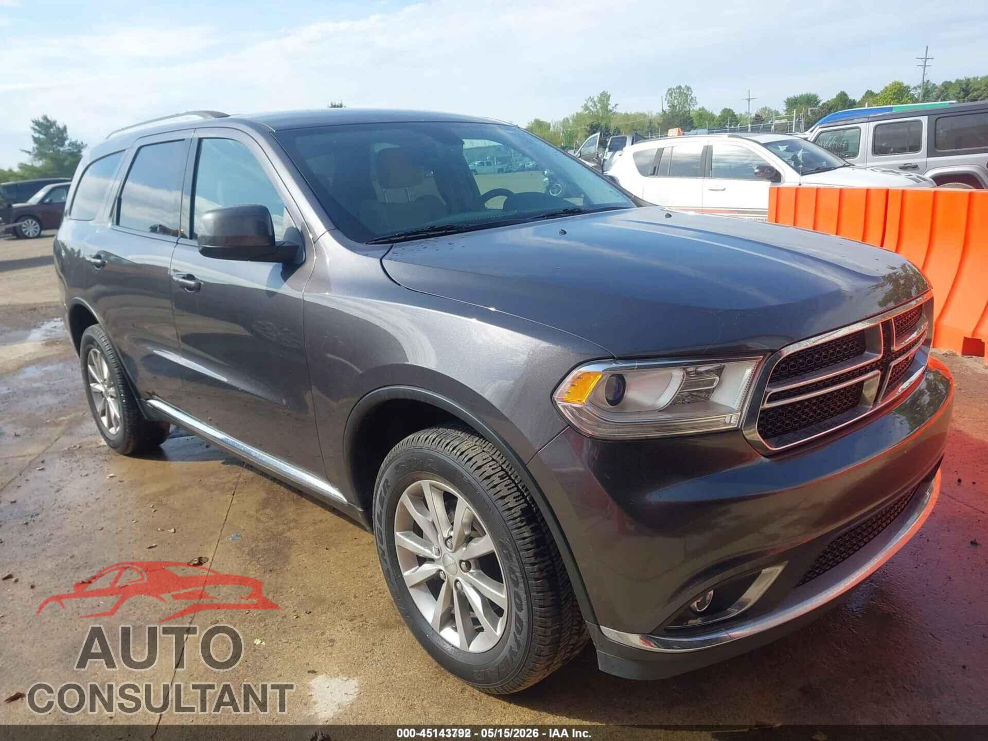 DODGE DURANGO 2017 - 1C4RDJAG1HC690817