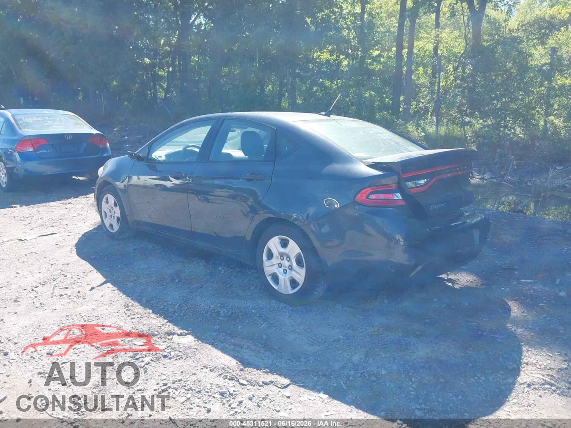 DODGE DART 2013 - 1C3CDFAAXDD331697