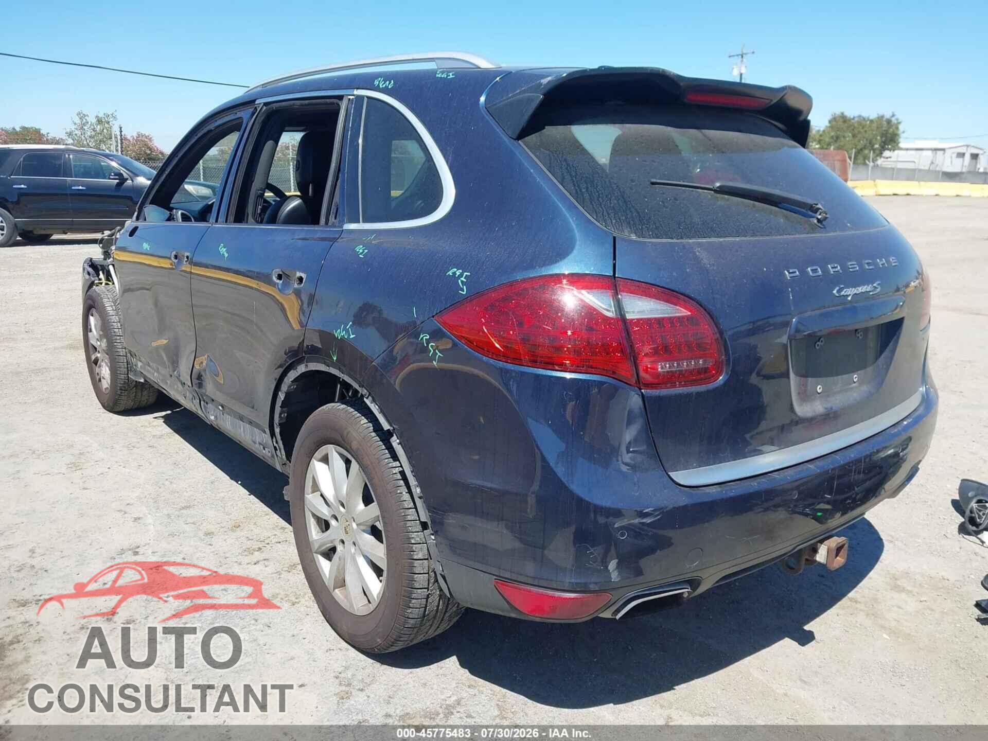 PORSCHE CAYENNE 2012 - WP1AB2A28CLA45120