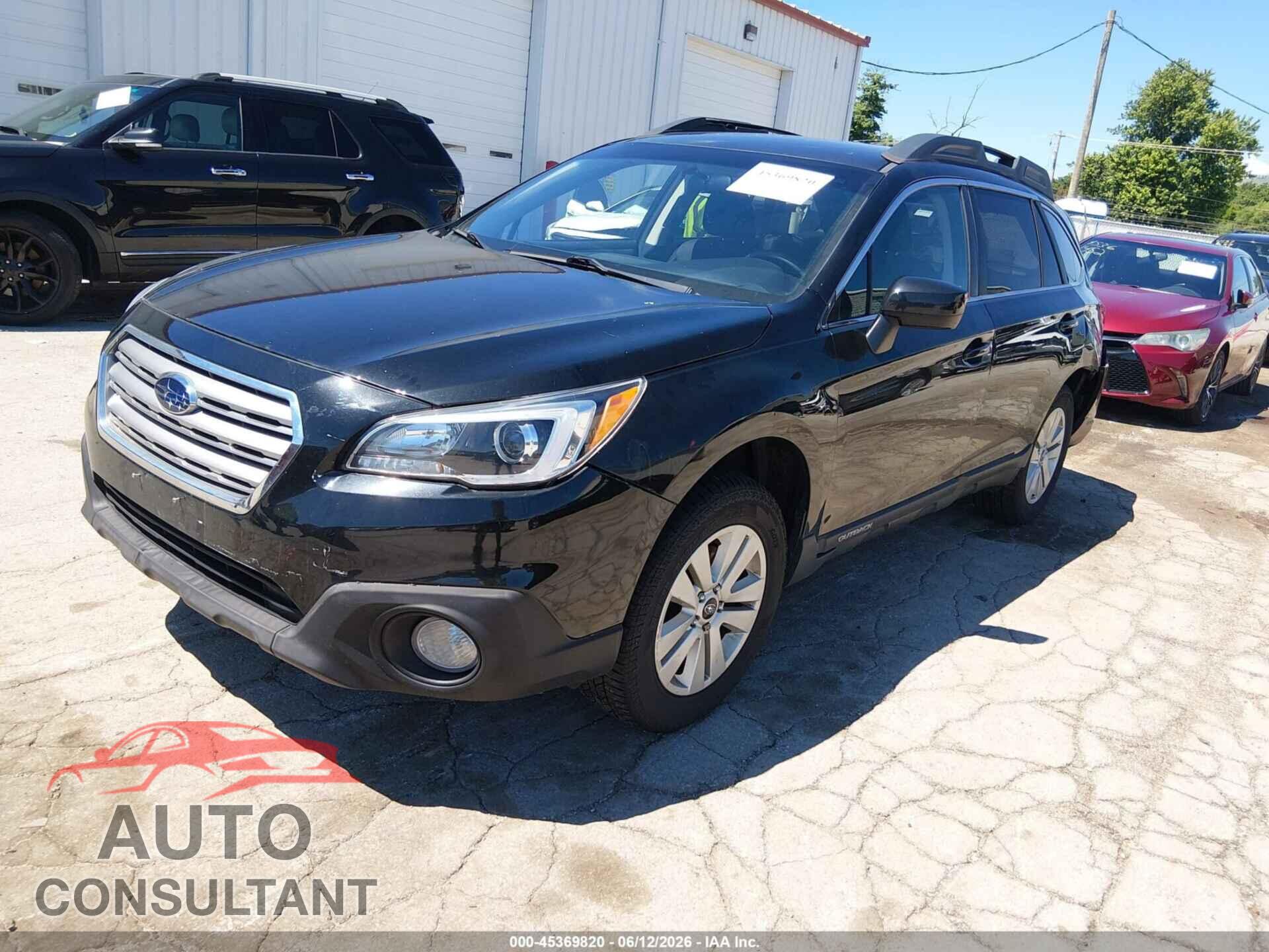 SUBARU OUTBACK 2015 - 4S4BSBCCXF3300961