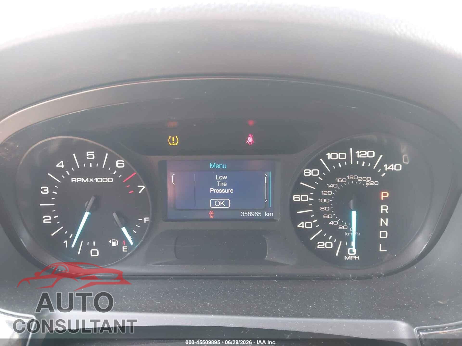 FORD EDGE 2011 - 2FMDK3GC1BBB44165