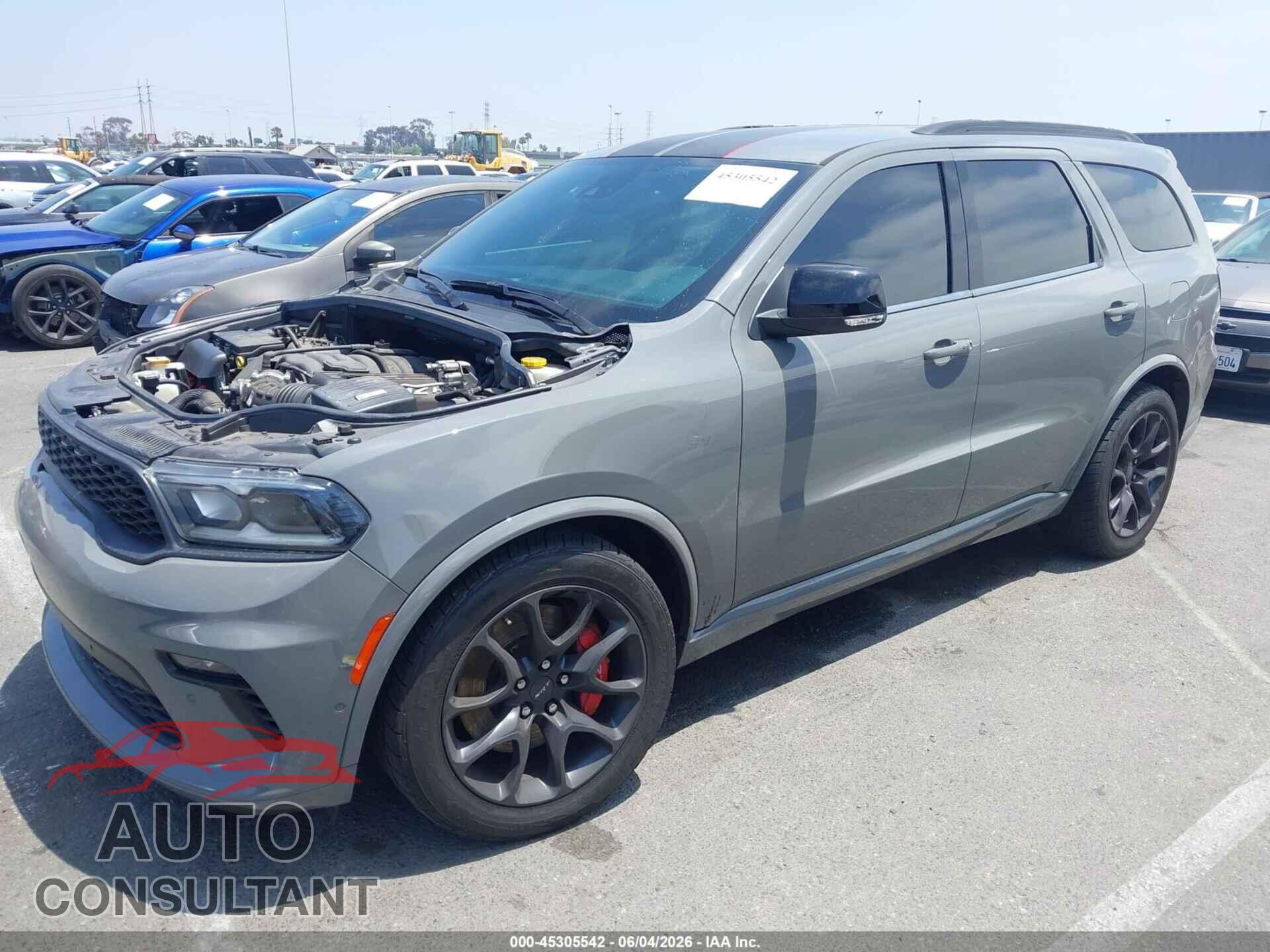 DODGE DURANGO 2022 - 1C4SDJGJ0NC217524