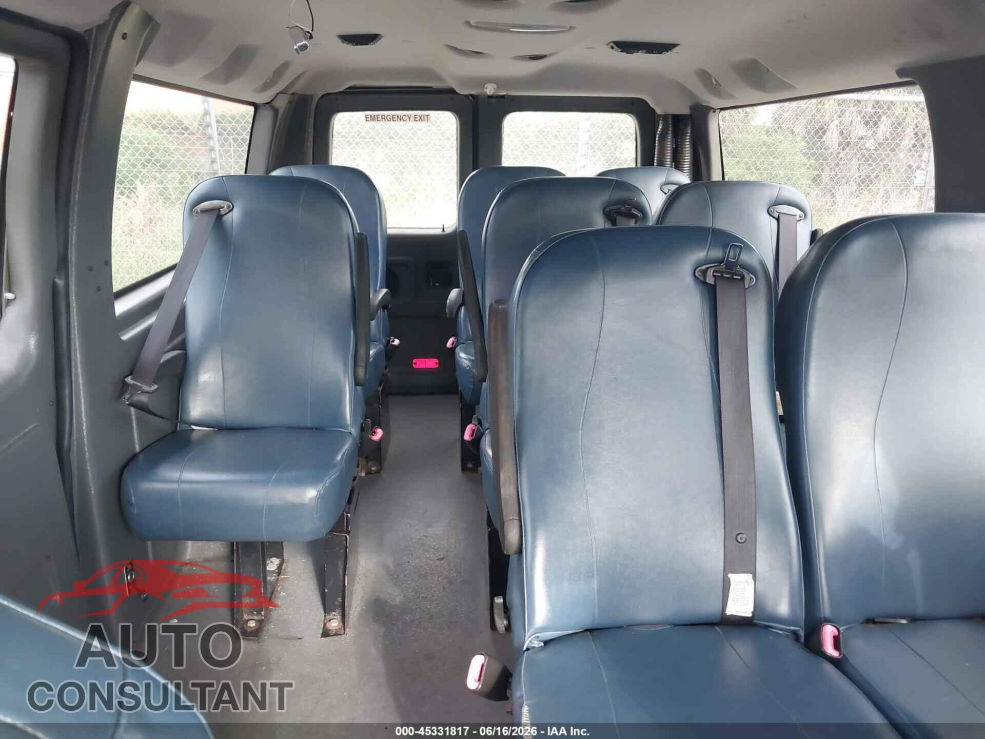 FORD E-250 2012 - 1FTNE2EL2CDA50594