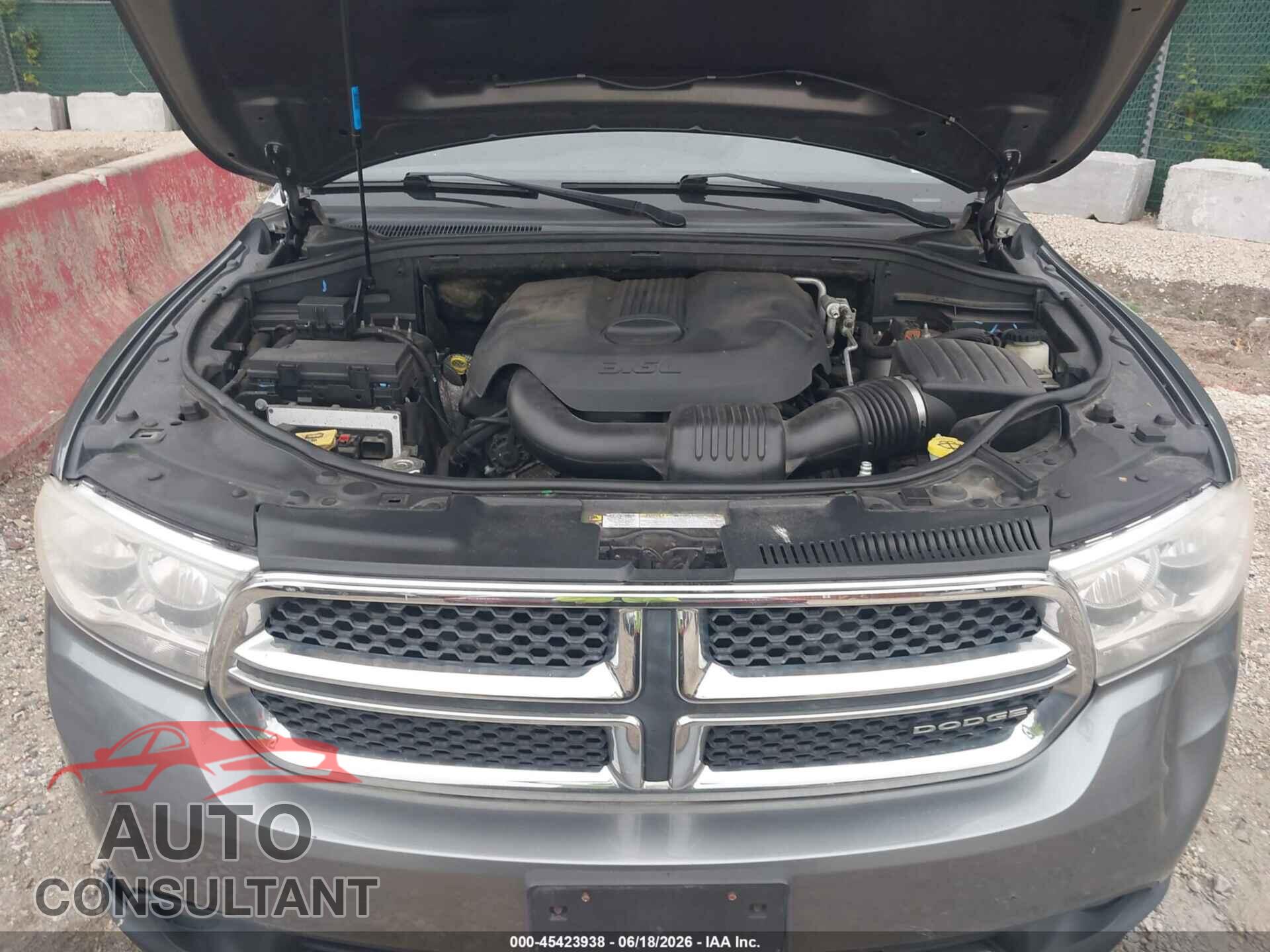 DODGE DURANGO 2012 - 1C4RDJDG3CC107748