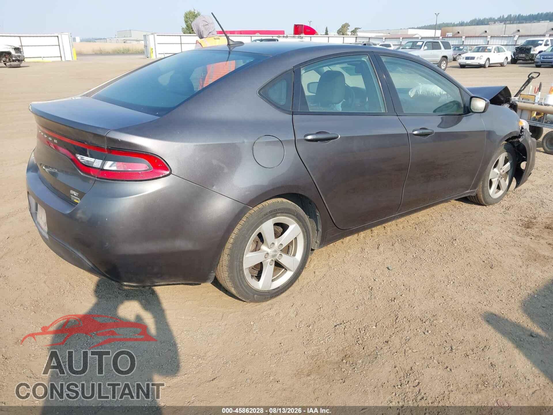 DODGE DART 2016 - 1C3CDFBA2GD652359