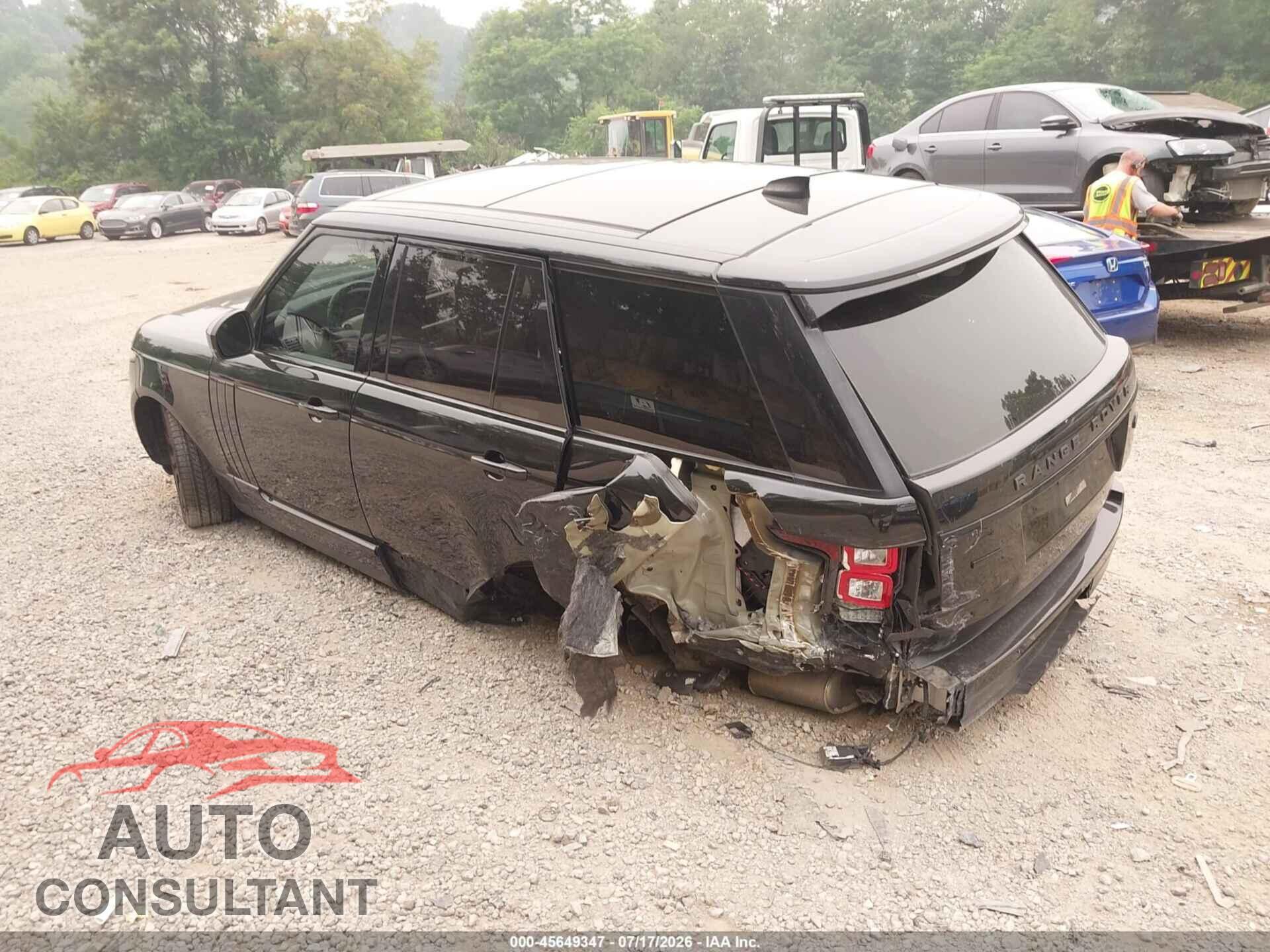 LAND ROVER RANGE ROVER 2017 - SALGS2FE9HA363354
