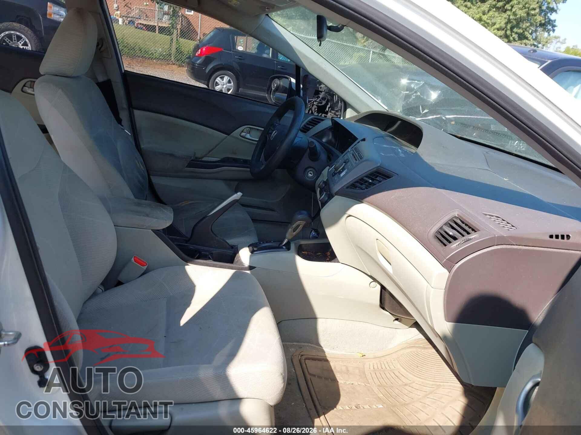 HONDA CIVIC 2012 - 2HGFB2F59CH300401