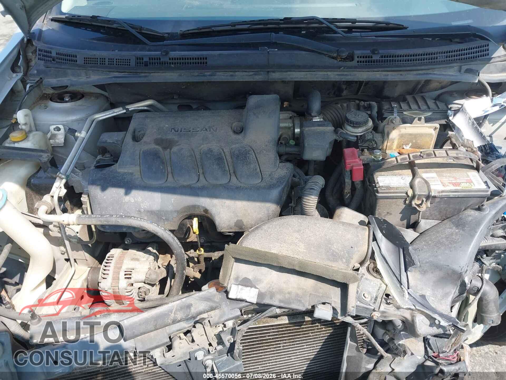 NISSAN SENTRA 2011 - 3N1AB6AP9BL617841