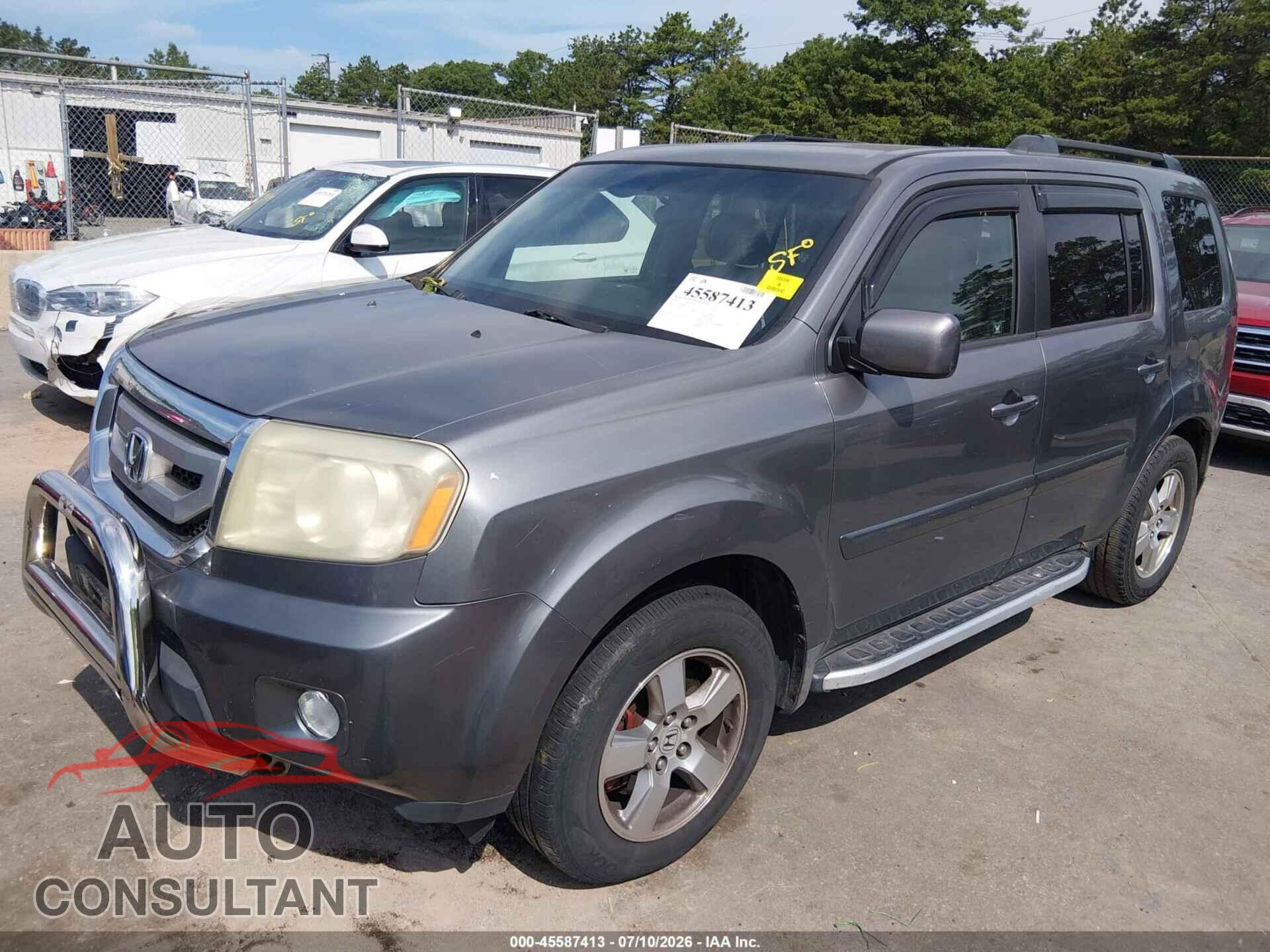 HONDA PILOT 2009 - 5FNYF48409B052212