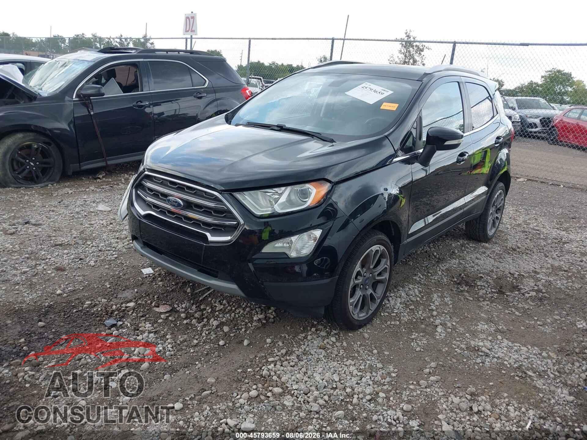 FORD ECOSPORT 2020 - MAJ6S3KL8LC331205