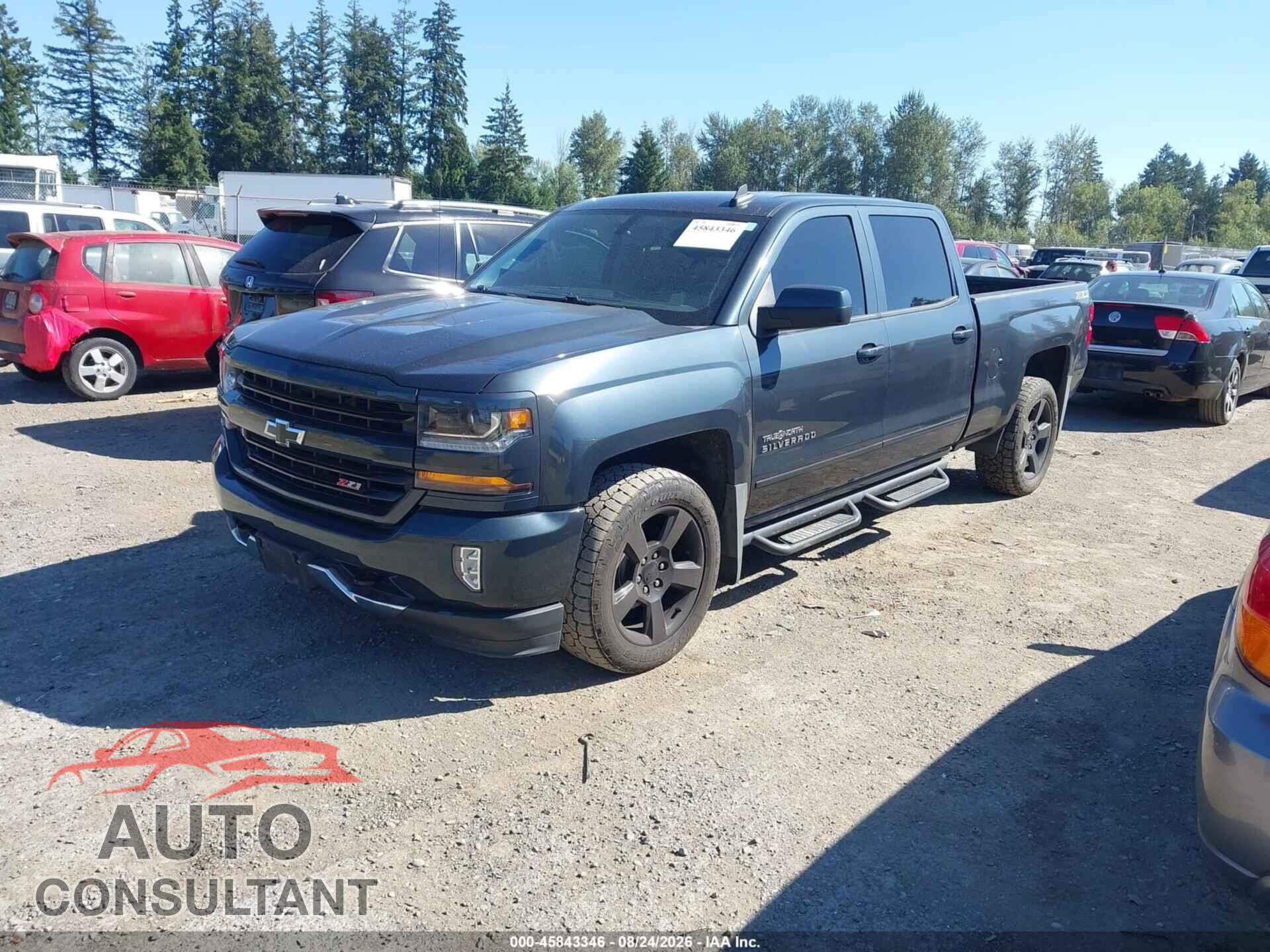 CHEVROLET SILVERADO 1500 2017 - 1GCUKREC0HF240077