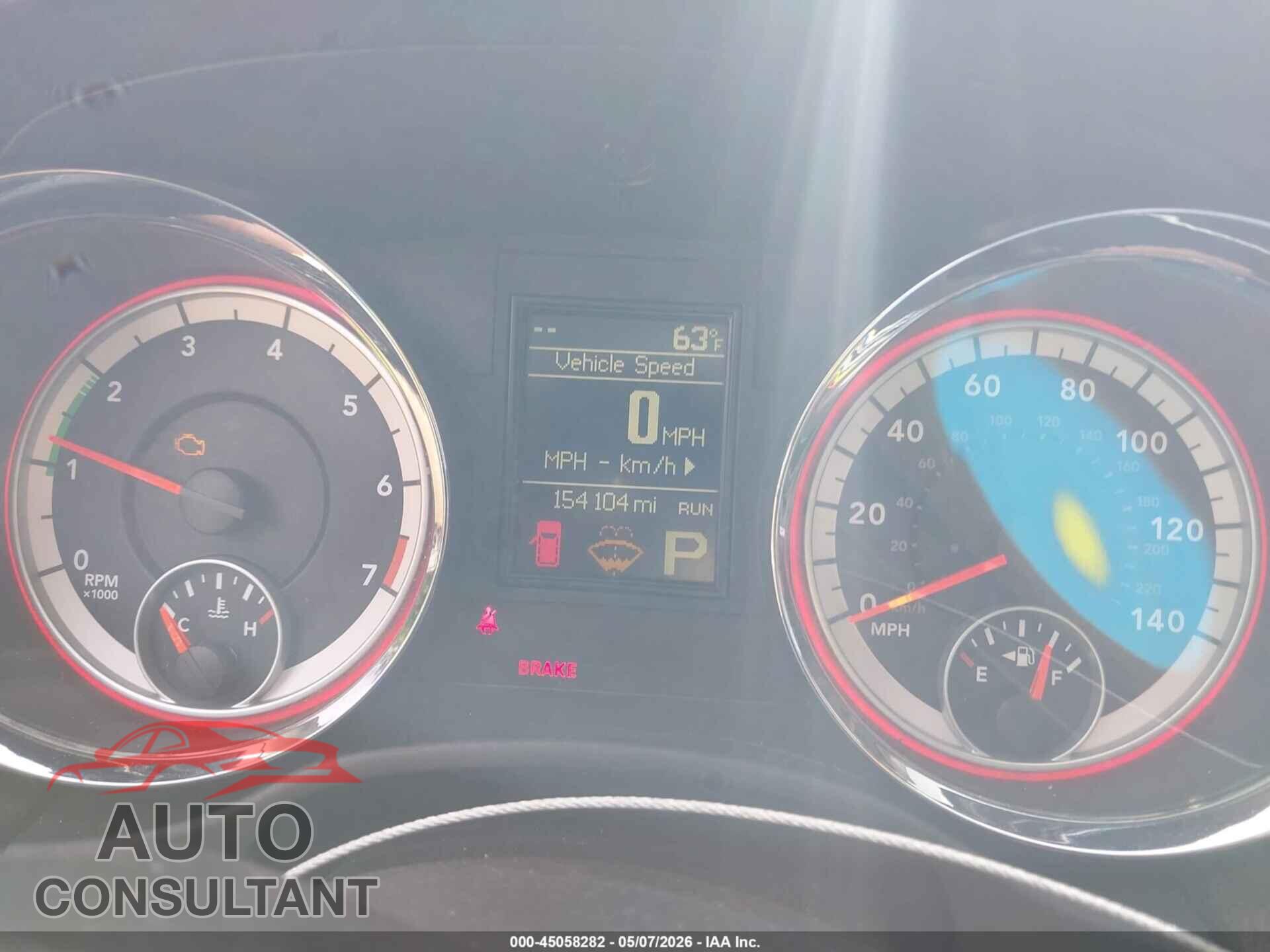 DODGE DURANGO 2013 - 1C4RDJEG0DC500753