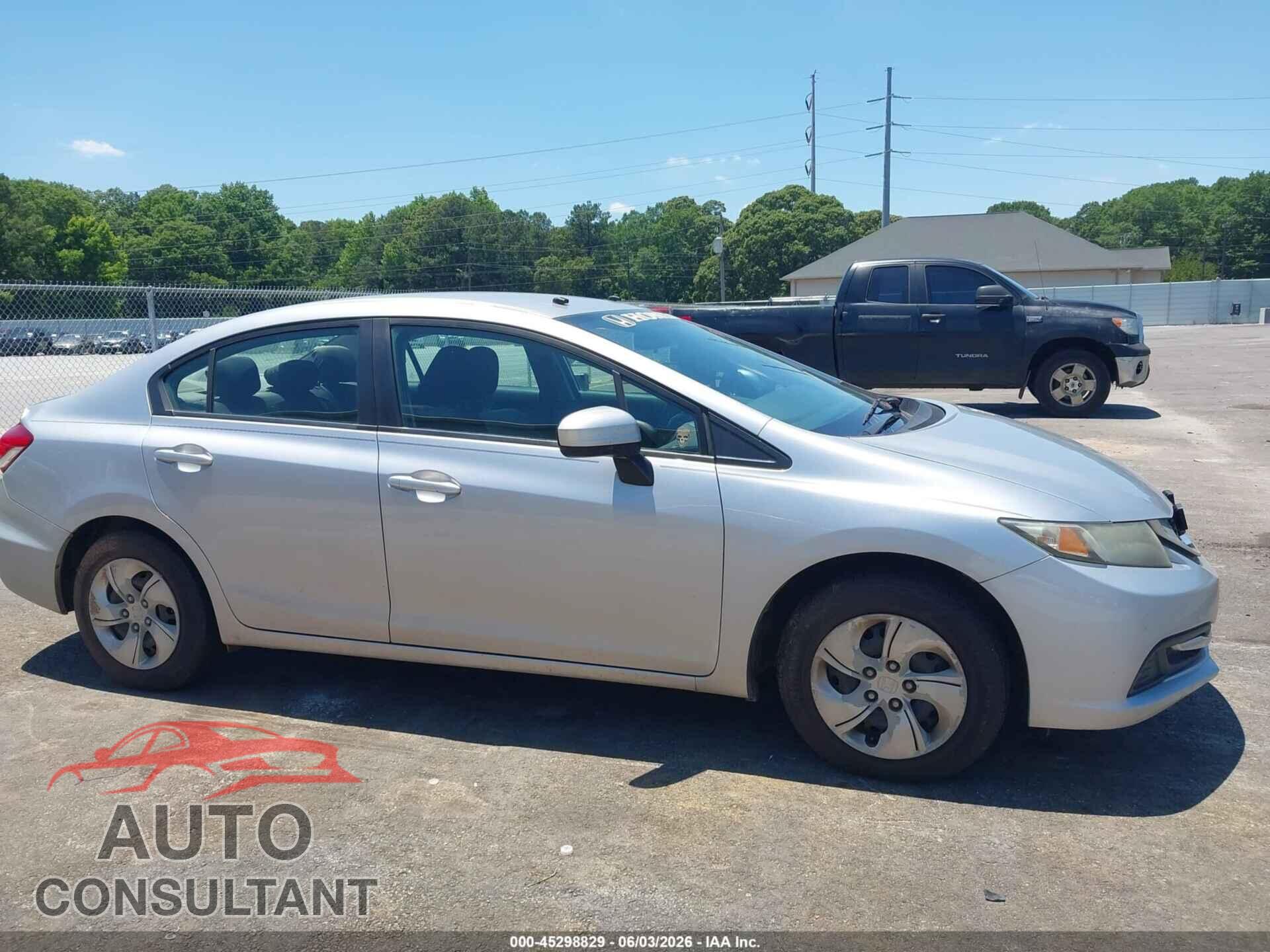 HONDA CIVIC 2014 - 19XFB2F55EE077965