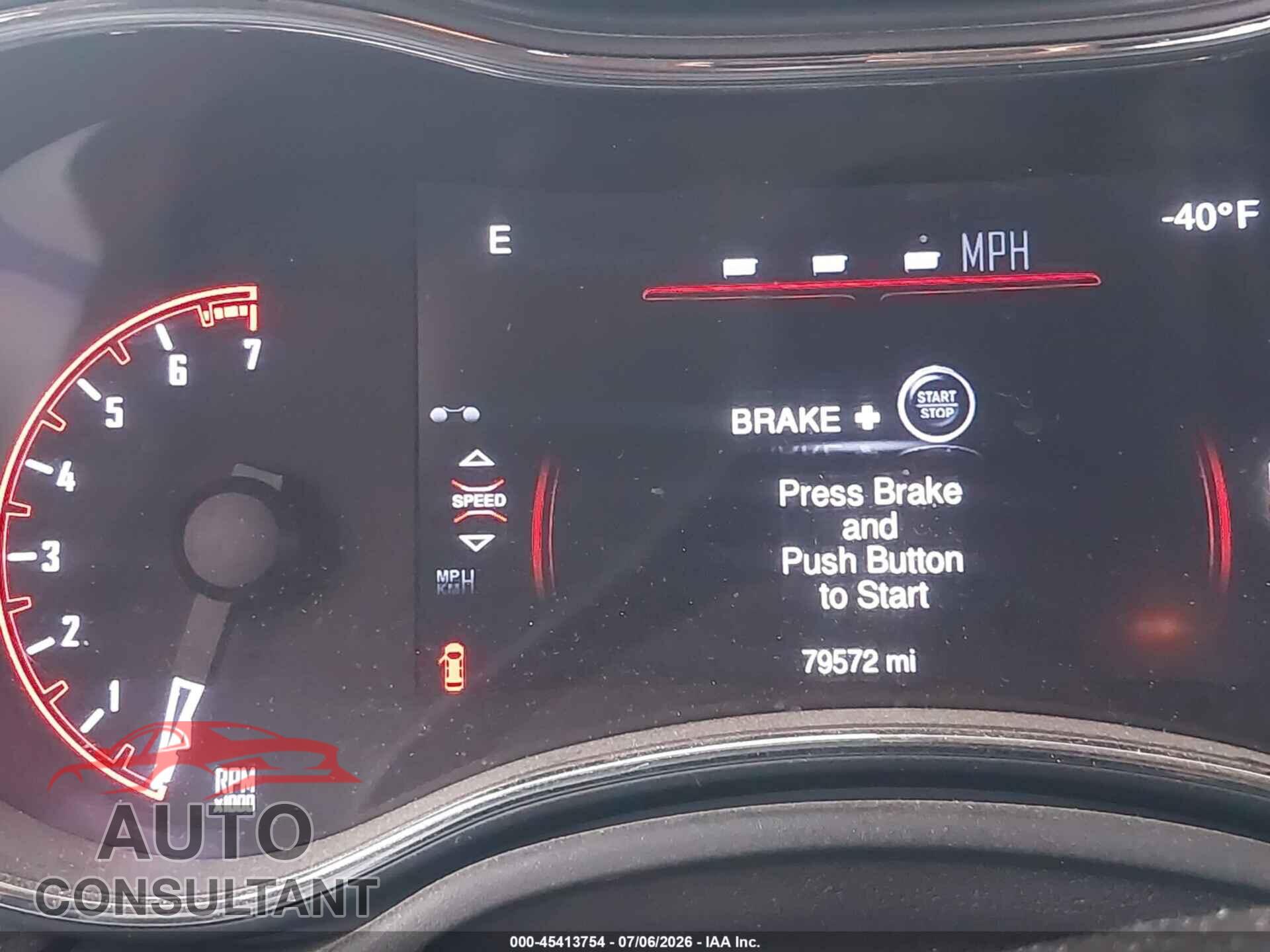 DODGE DURANGO 2015 - 1C4RDJAG9FC737508