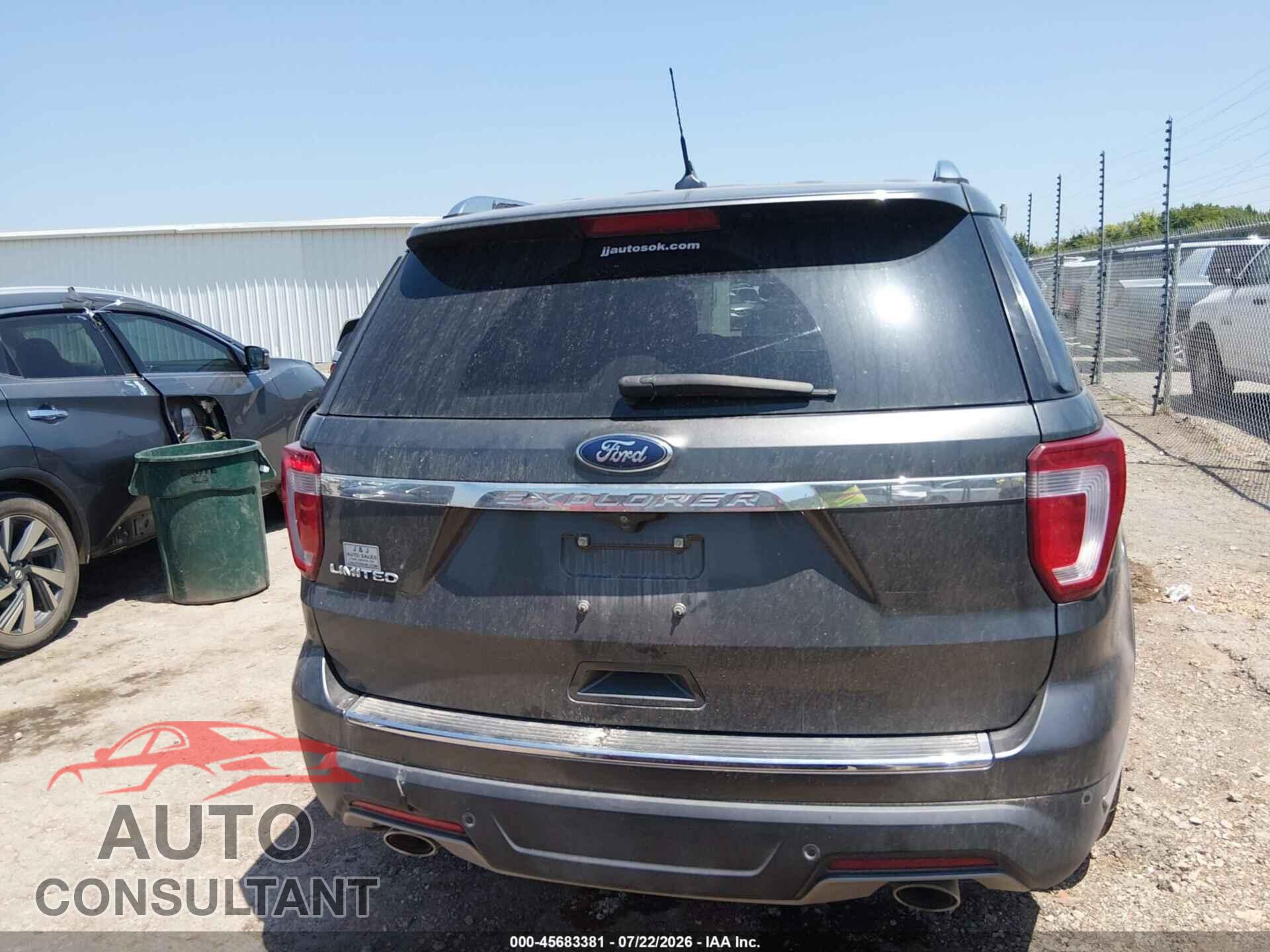 FORD EXPLORER 2018 - 1FM5K7F84JGB57864